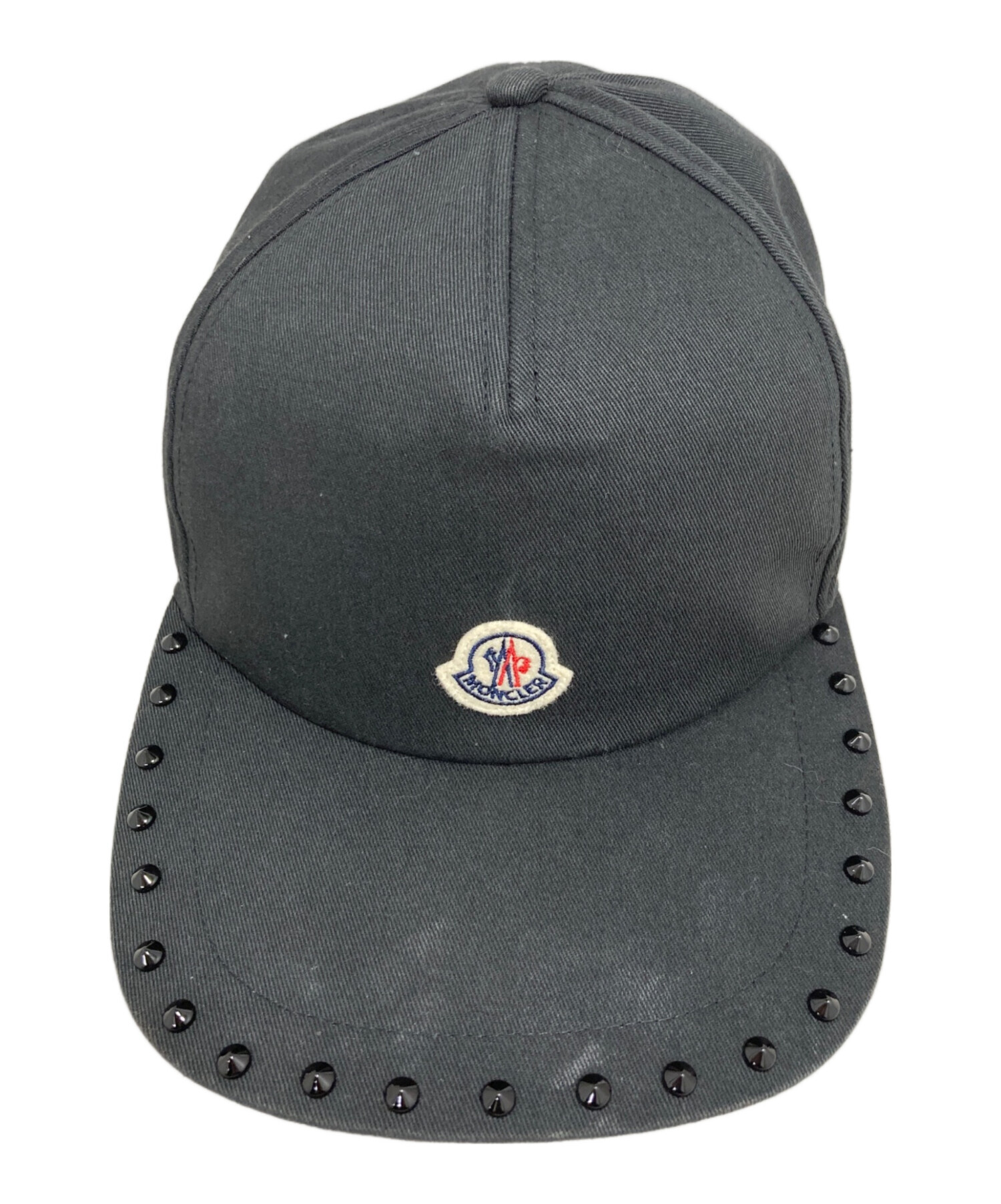 中古・古着通販】MONCLER (モンクレール) キャップ ブラック サイズ:L