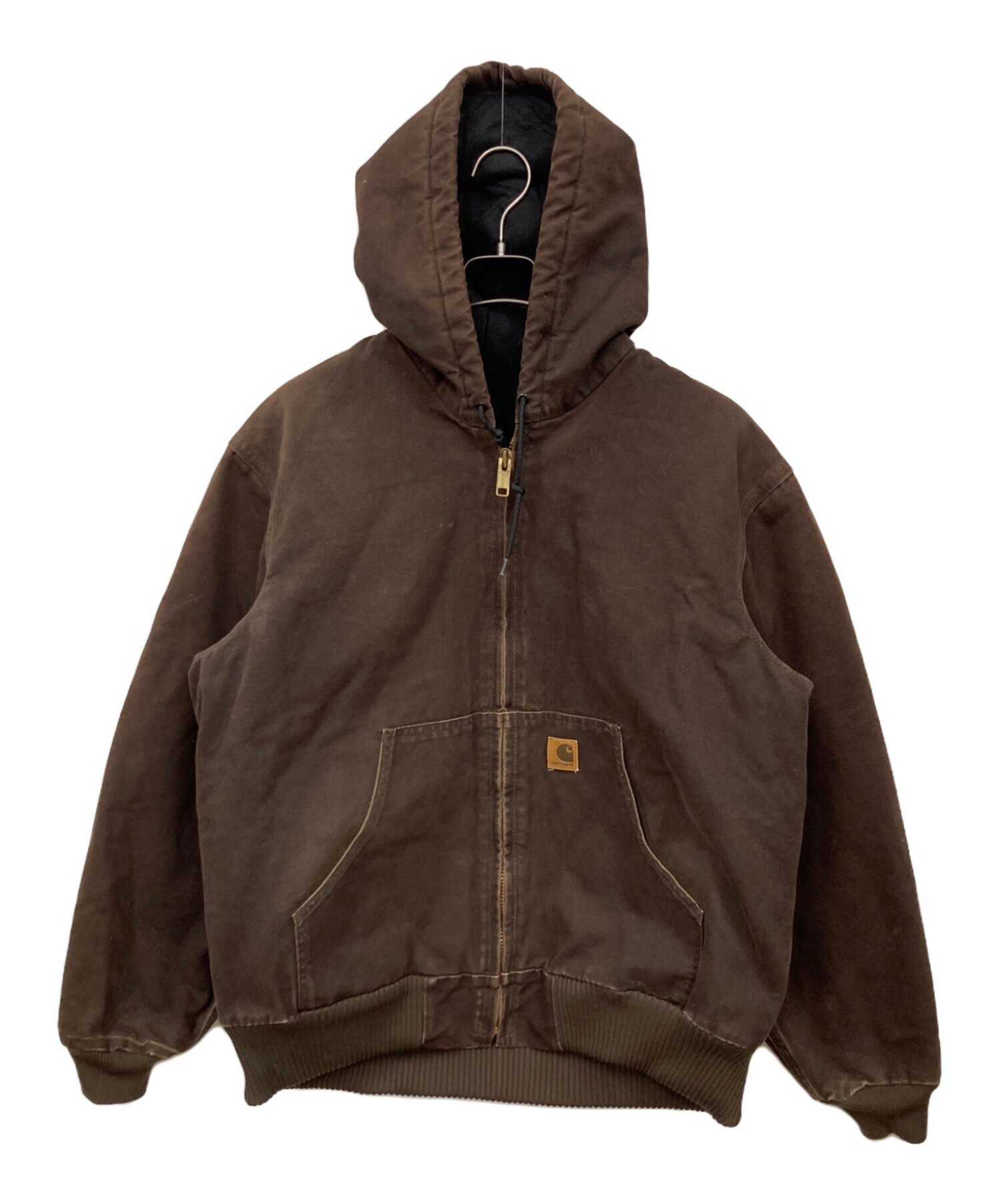 10sカーハートトラディショナルジャケットチョコレートブラウンフェードボロ古着 中古・古着通販】CarHartt (カーハート) アクティブジャケット