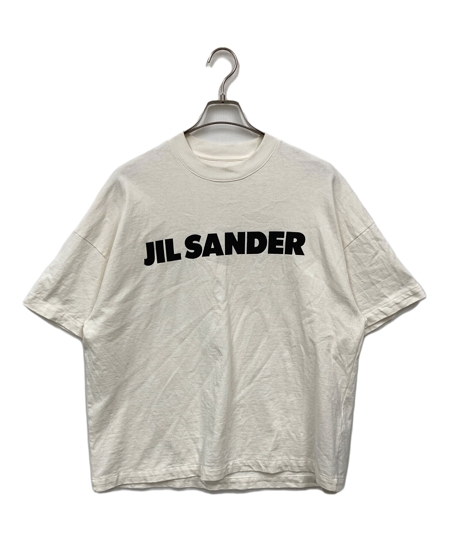 中古・古着通販】JIL SANDER (ジルサンダー) ロゴTシャツ ホワイト
