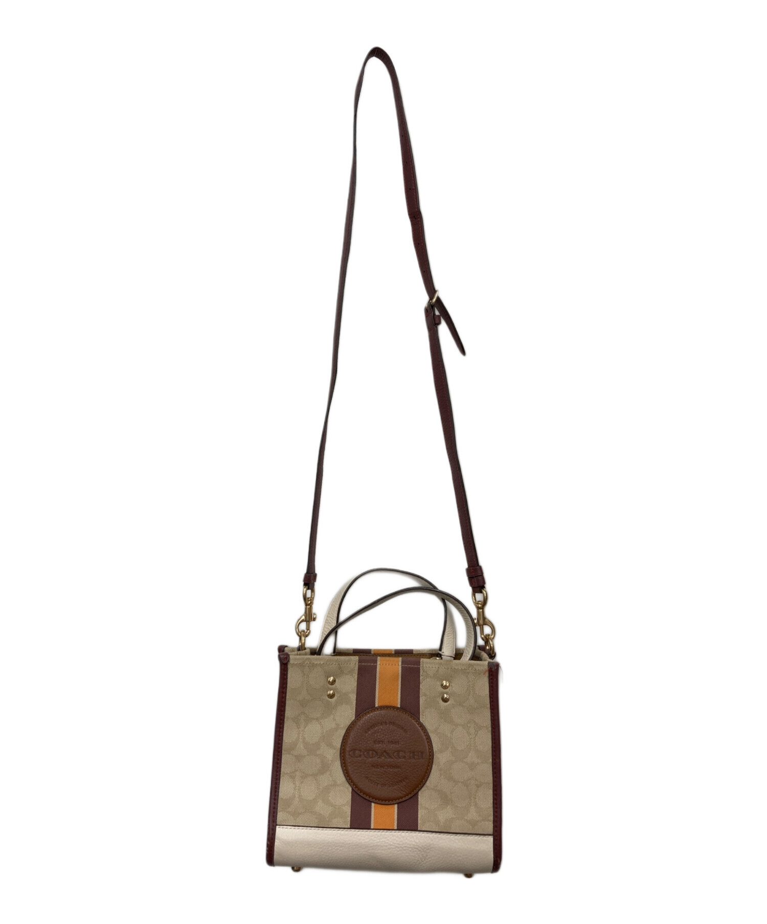中古・古着通販】COACH (コーチ) シグネチャー 2Way ショルダーバッグ