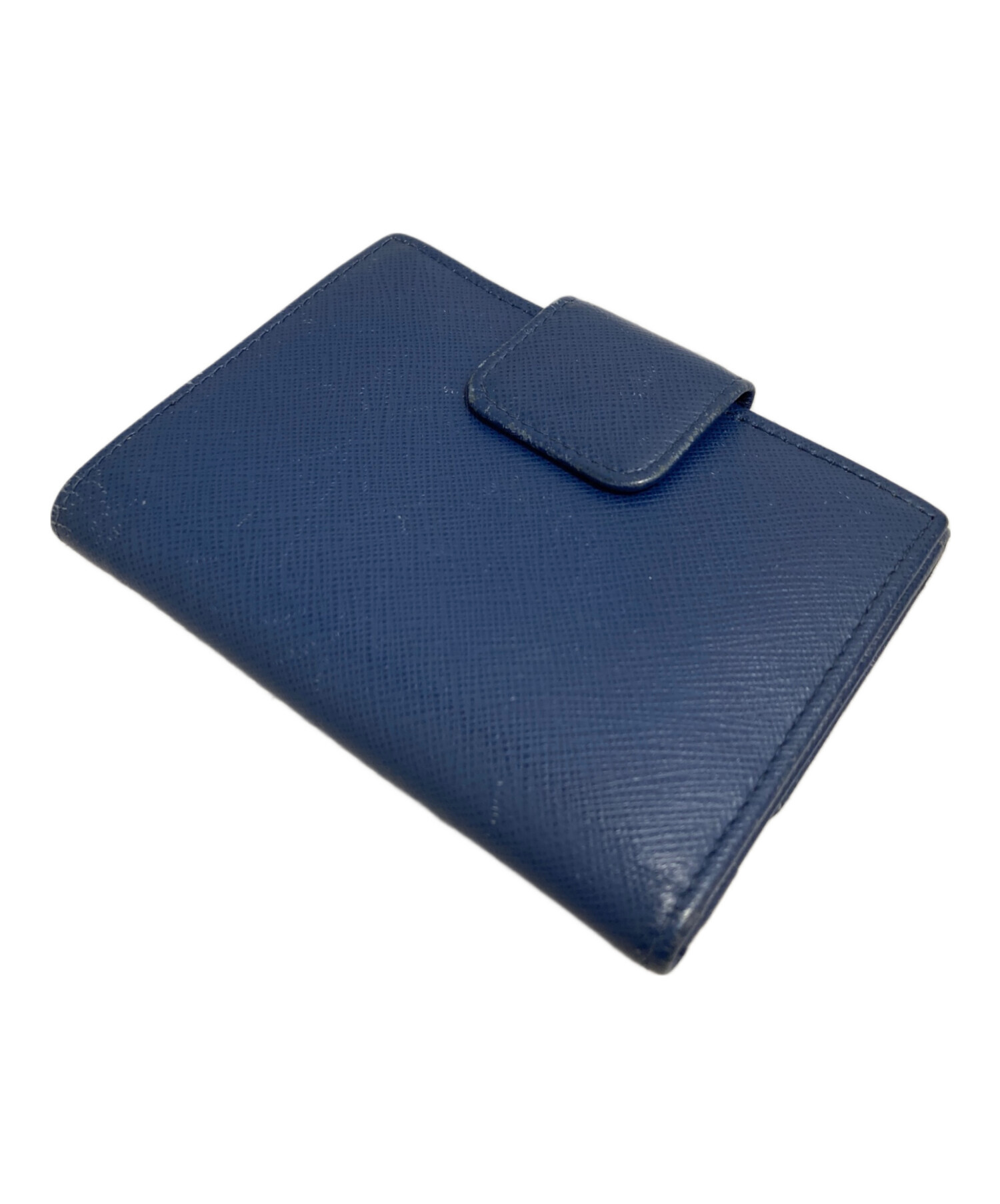 中古・古着通販】PRADA (プラダ) サフィアーノレザー2つ折り財布