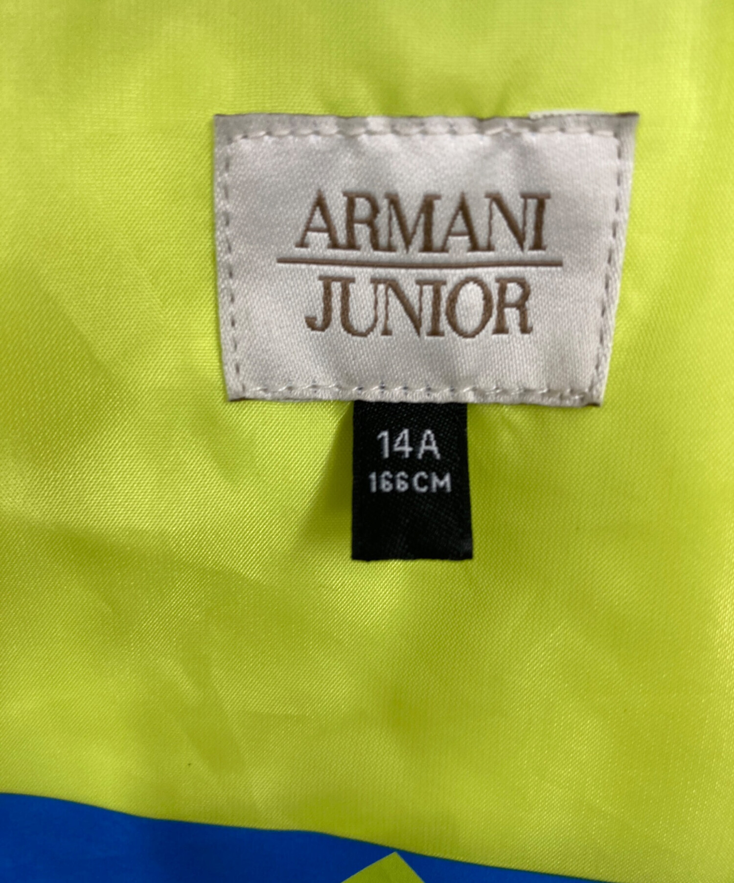 中古・古着通販】armani junior (アルマーニ ジュニア) 中綿ジャケット