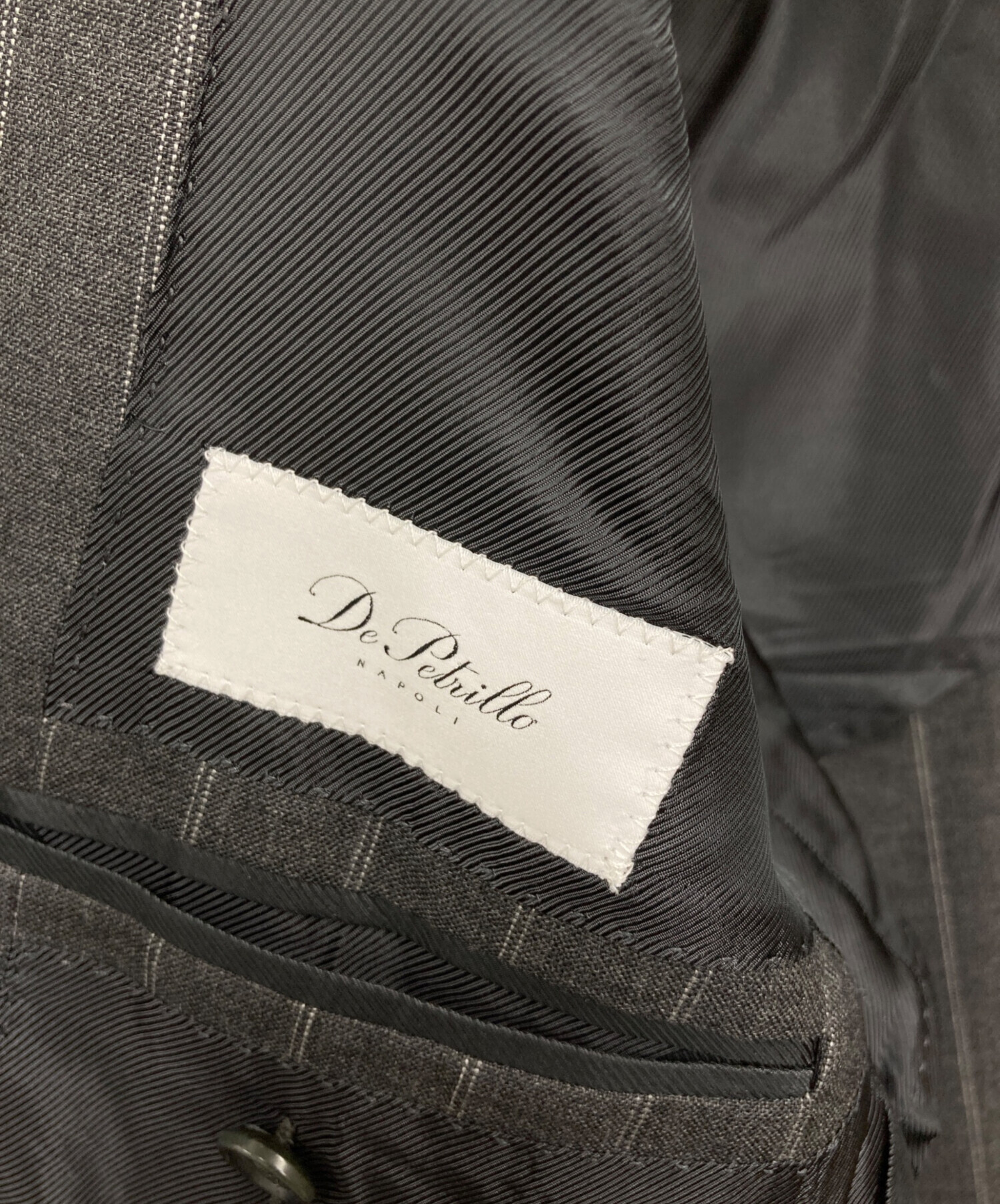 中古・古着通販】De Petrillo (デペトリロ) スーツ グレー サイズ:48