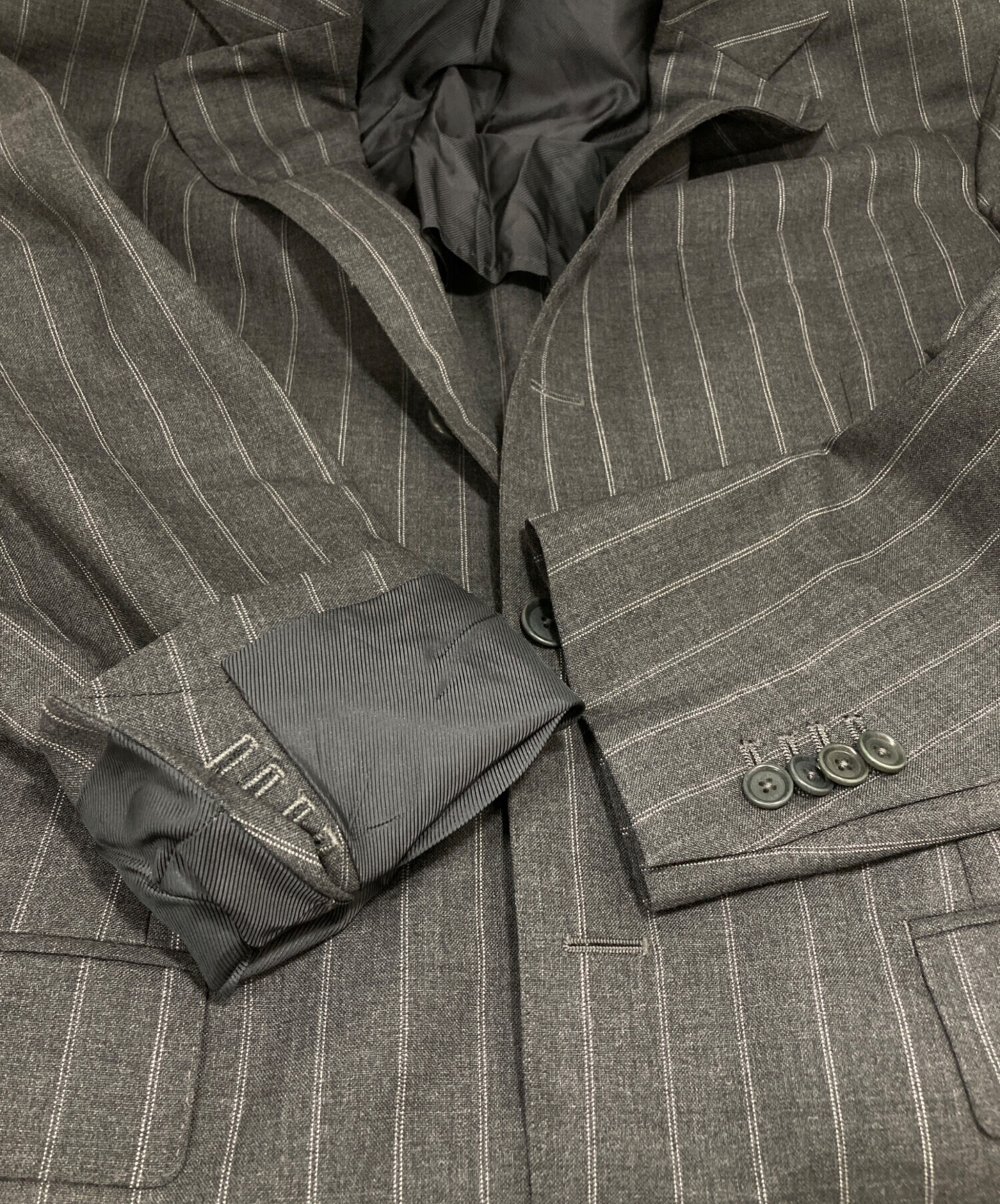 中古・古着通販】De Petrillo (デペトリロ) スーツ グレー サイズ:48