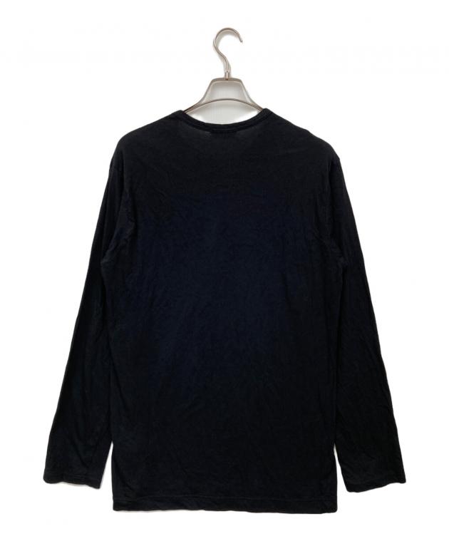 希少 ヨウジヤマモト プール オム ダメージ加工 長袖 カットソー 中古・古着通販】Yohji Yamamoto pour homme (ヨウジヤマモト
