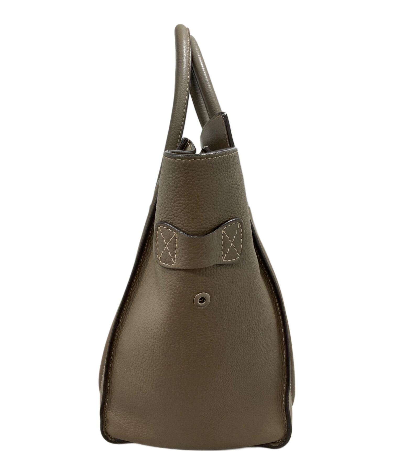 CELINE セリーヌ トートバッグ グレージュ 中古・古着通販】CELINE (セリーヌ) トートバッグ グレー｜ブランド
