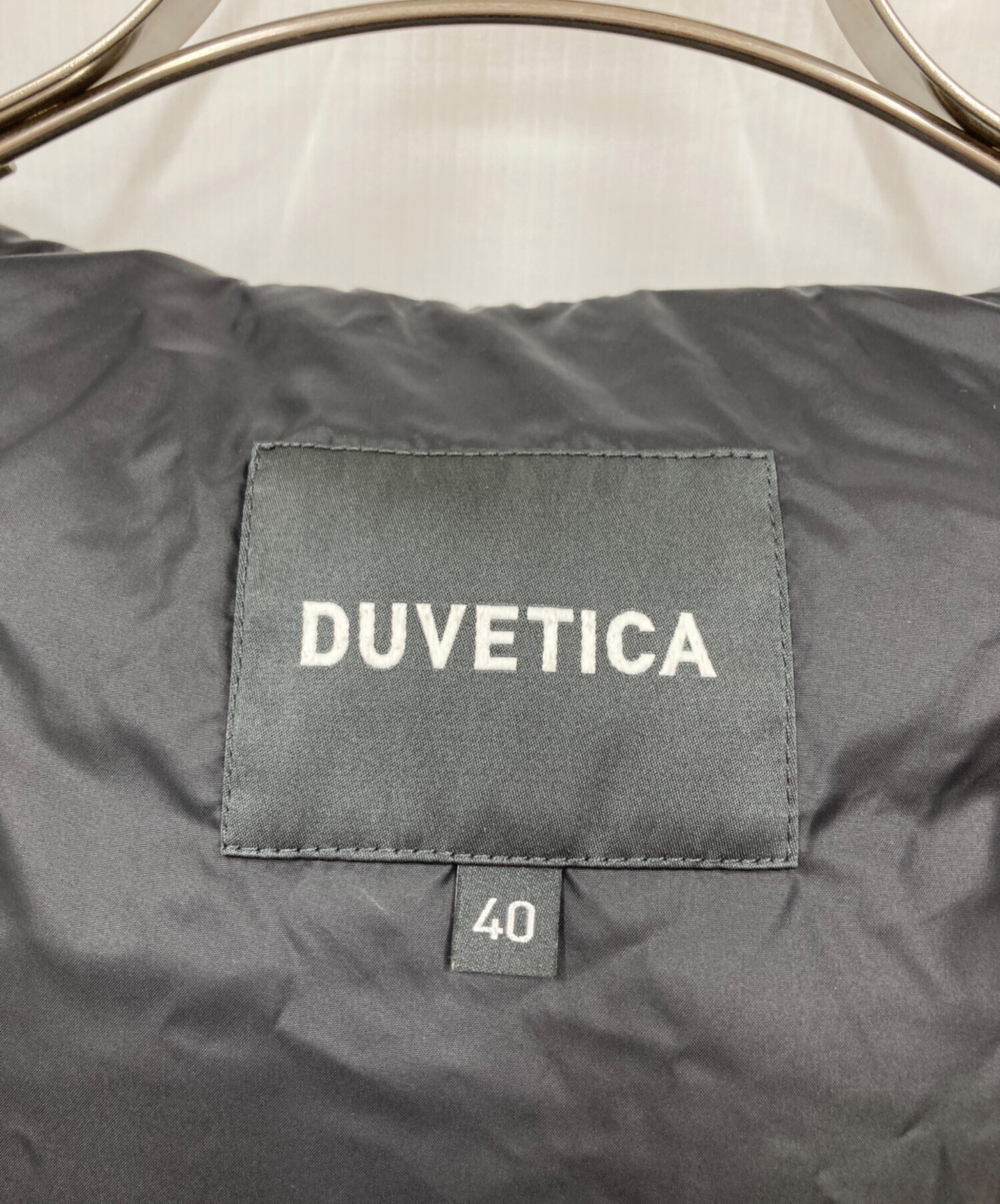 中古・古着通販】DUVETICA (デュベティカ) ダウンベスト ブラック