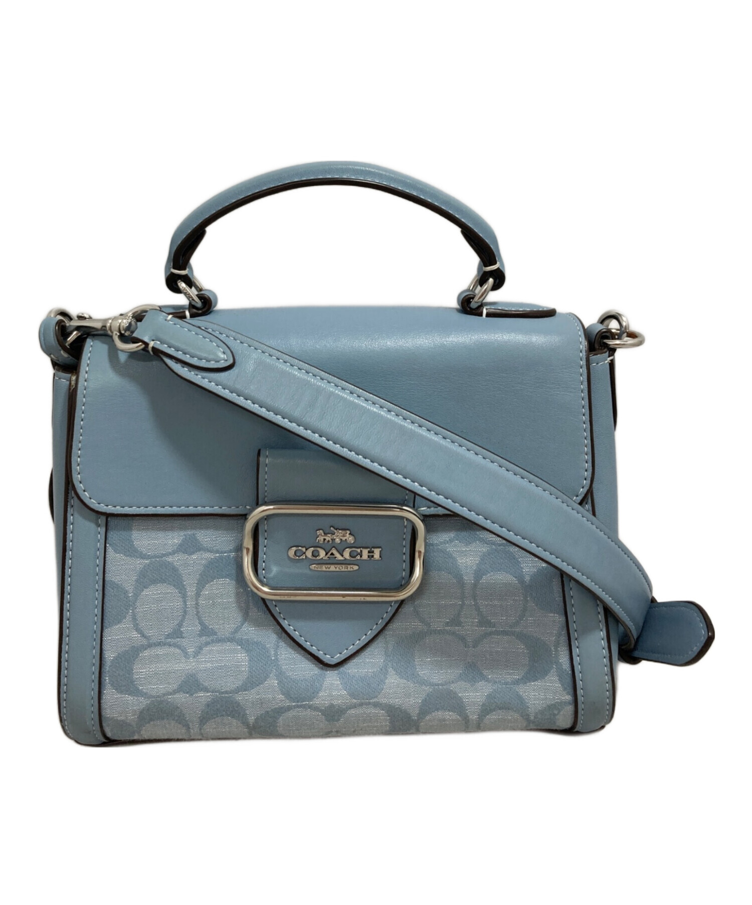 中古・古着通販】COACH (コーチ) モーガン トップ ハンドル サッチェル