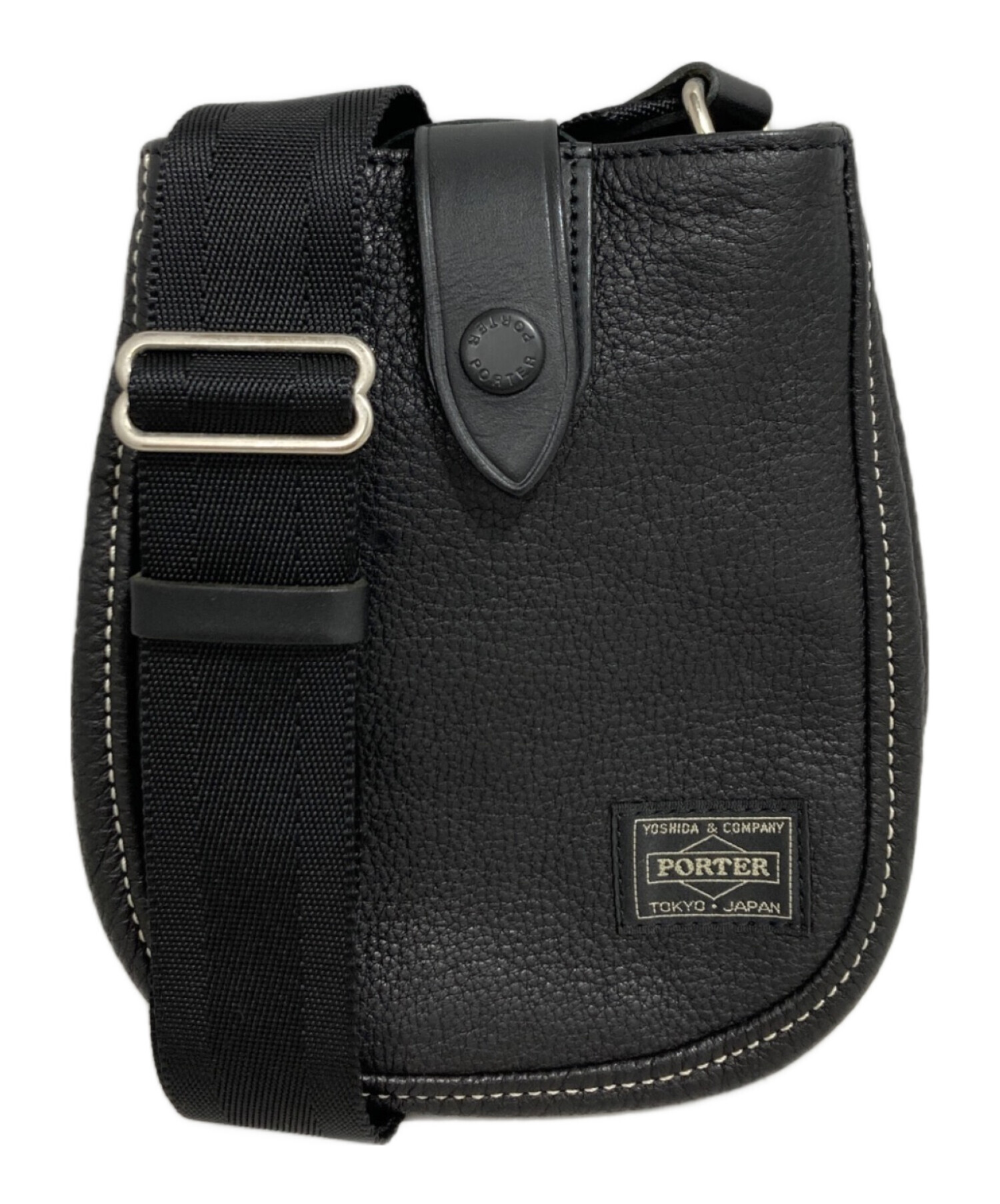 中古・古着通販】PORTER (ポーター) シスコショルダーバッグ ブラック