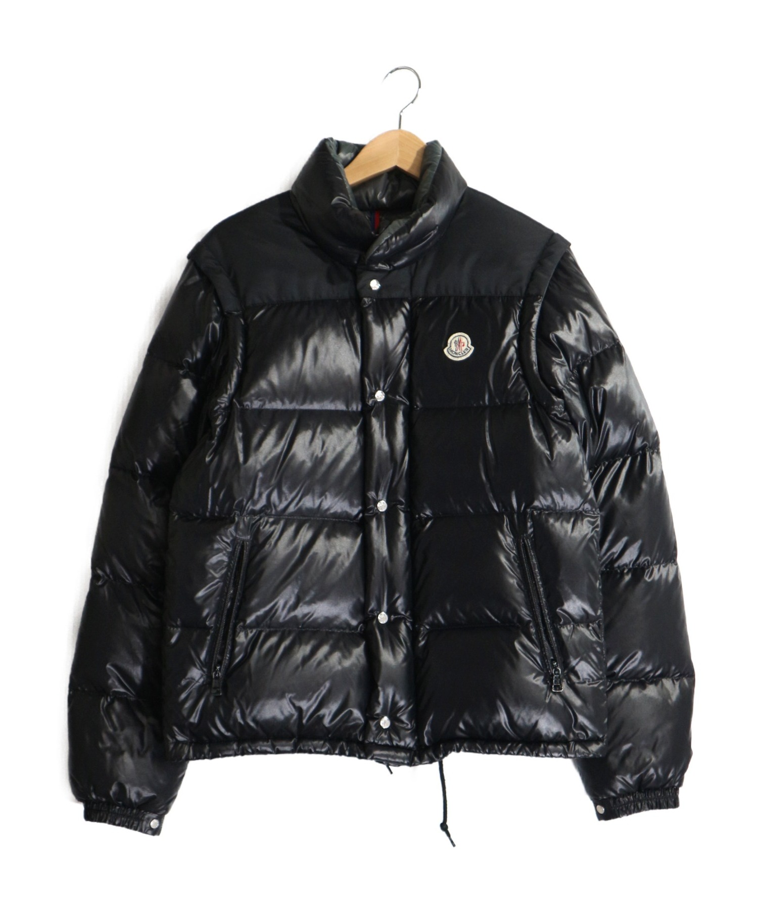 中古・古着通販】MONCLER (モンクレール) ダウンジャケット ブラック 