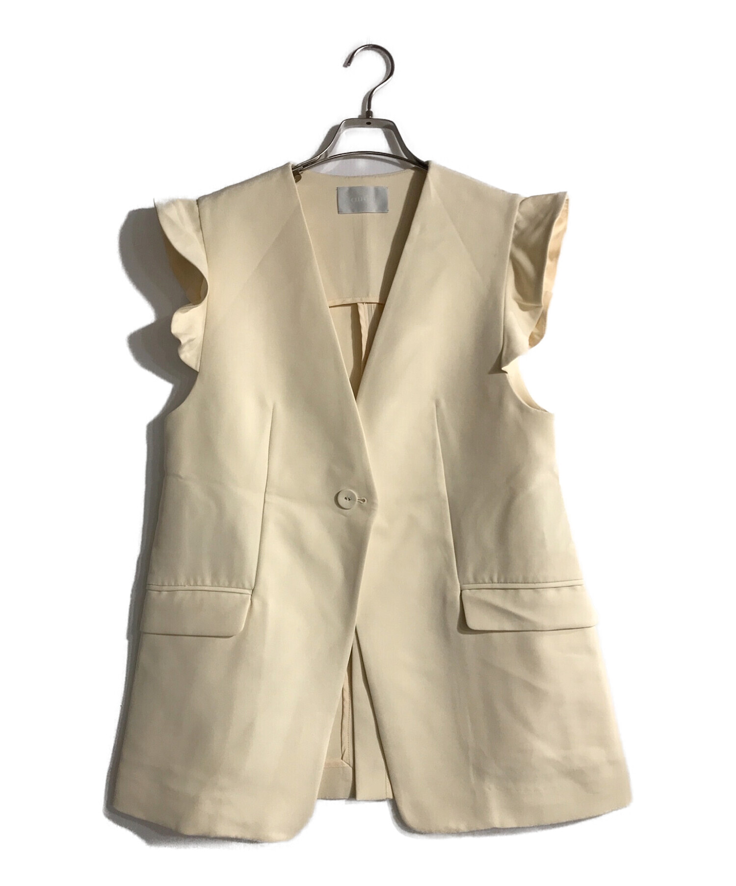 CELFORDフリルスリーブジレ 【公式通販】