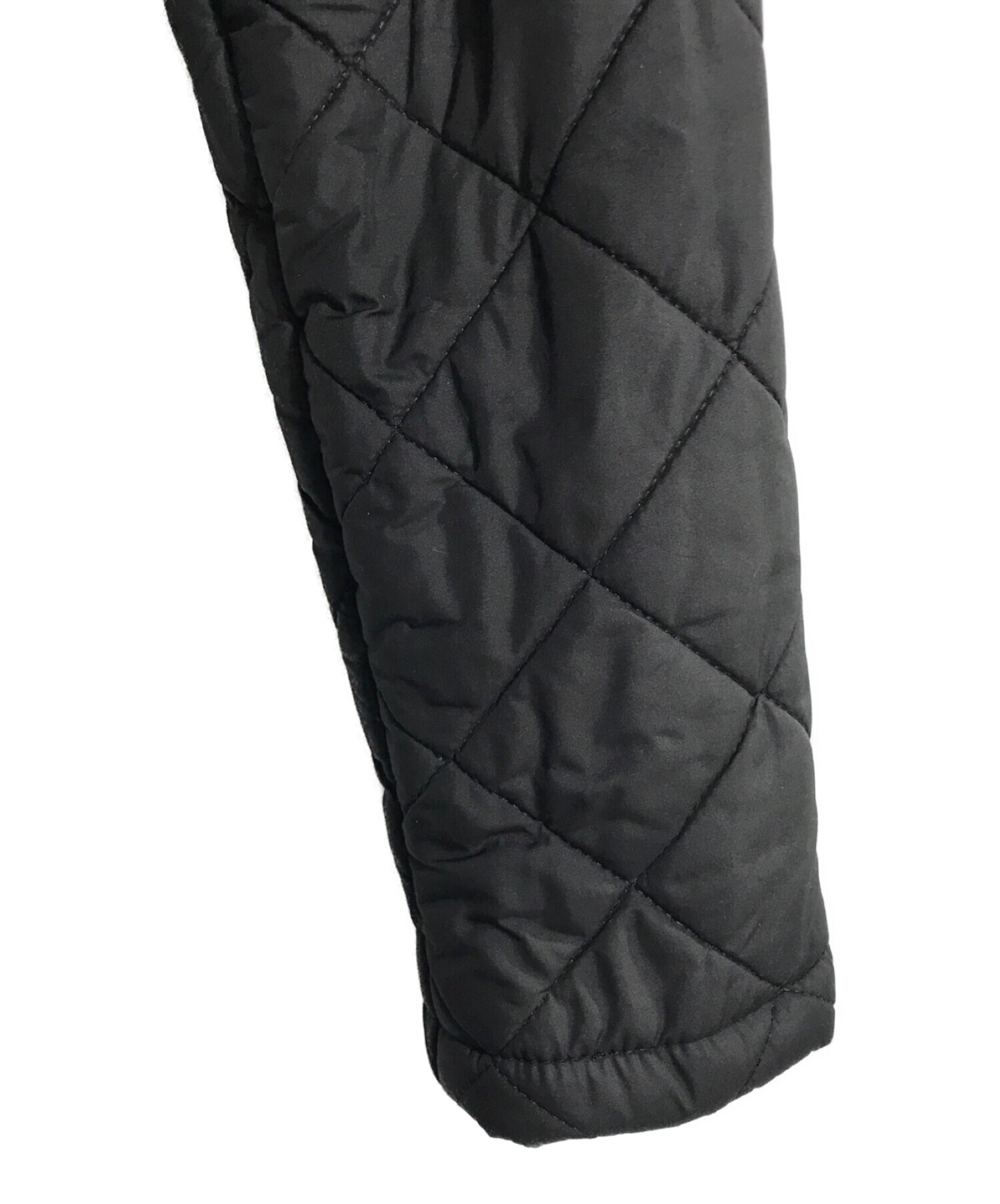 マッキントッシュ　キルティングコート　ブラック MACKINTOSH(マッキントッシュ)の【HPS別注】キルティングコート