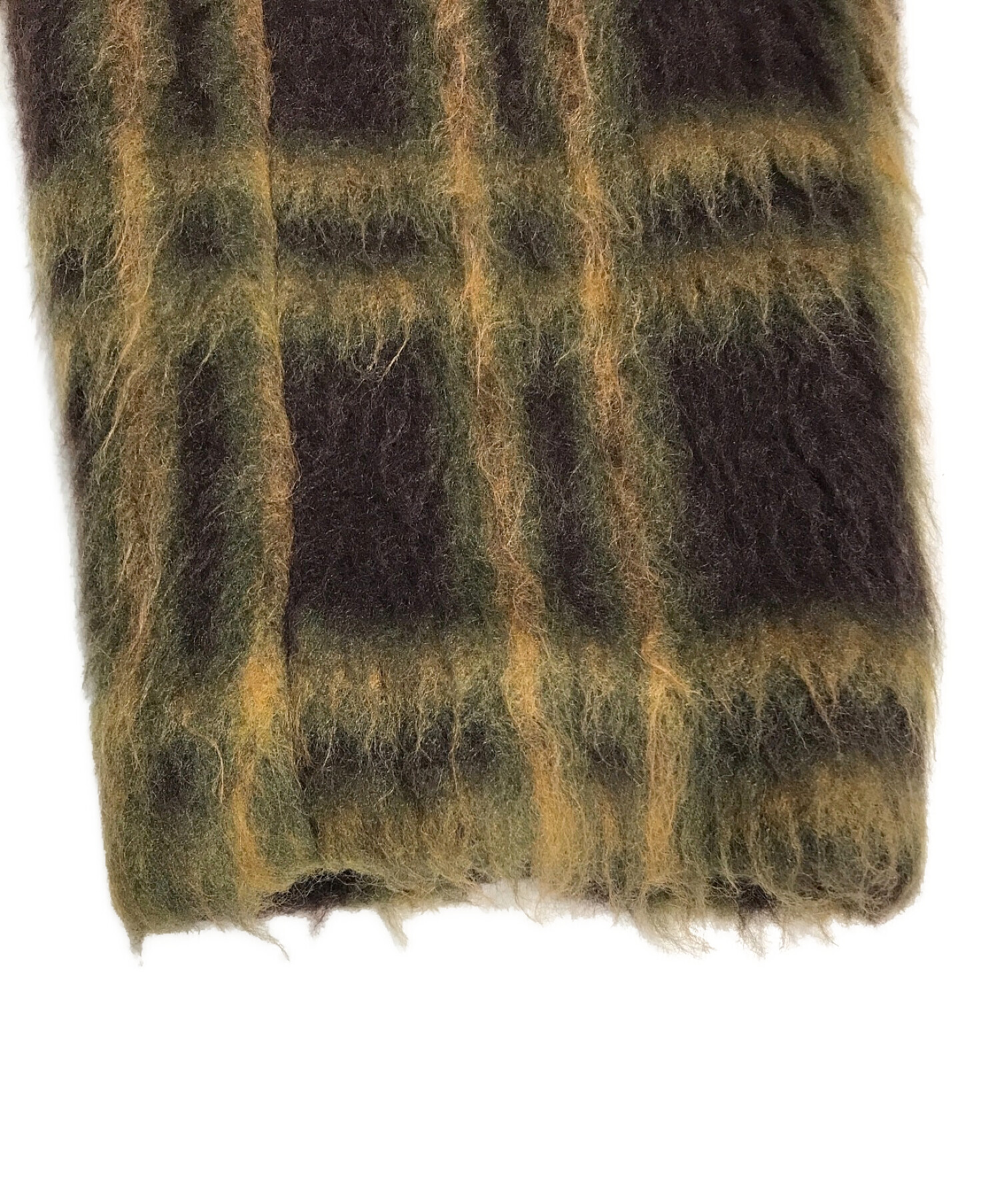 中古・古着通販】UNGRID (アングリッド) シャギーミドル丈コート