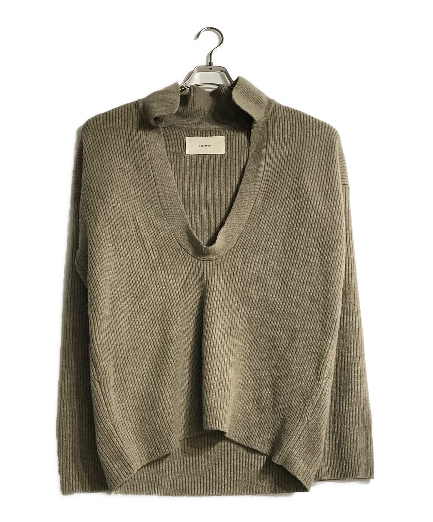 中古・古着通販】TODAYFUL (トゥデイフル) ソフトスキッパーニット