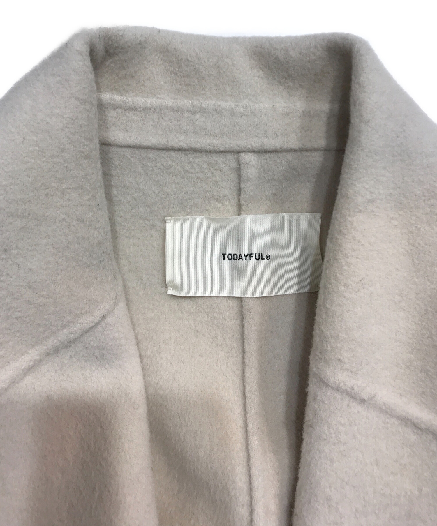 中古・古着通販】TODAYFUL (トゥデイフル) ウールオーバーコート