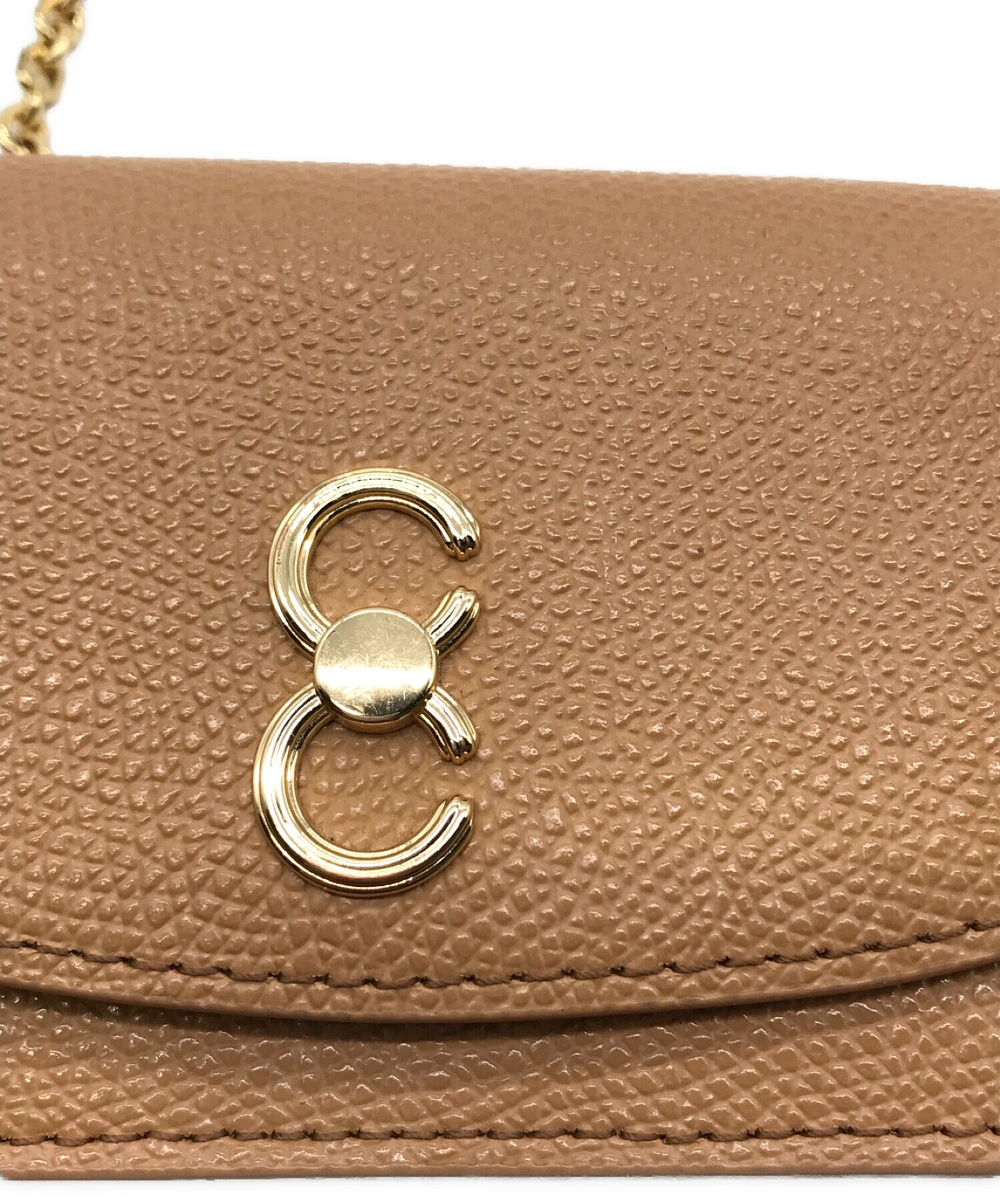 中古・古着通販】CAFUNE (カフネ) ショルダーウォレット ベージュ