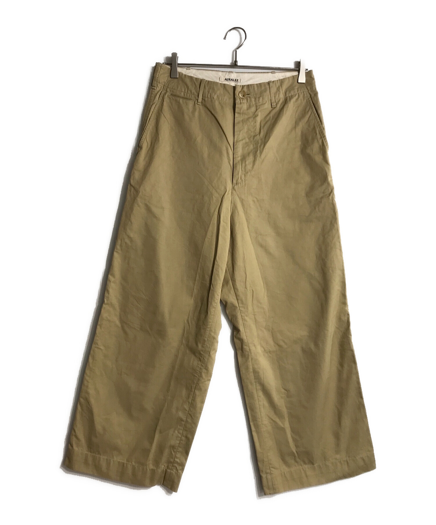 底値！】AURALEE ワイドチノパンツ 唯一無二の上品チノパン【AURALEE