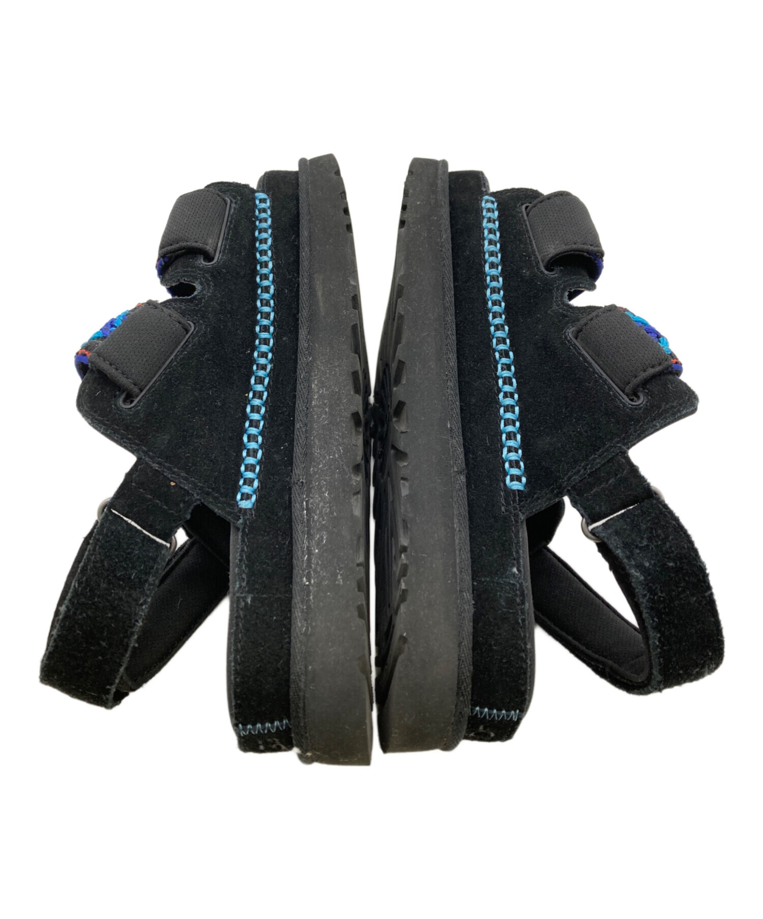 新品未使用UGG ブラック サンダル 中古・古着通販】UGG (アグ) サンダル ブラック サイズ:24.5｜ブランド