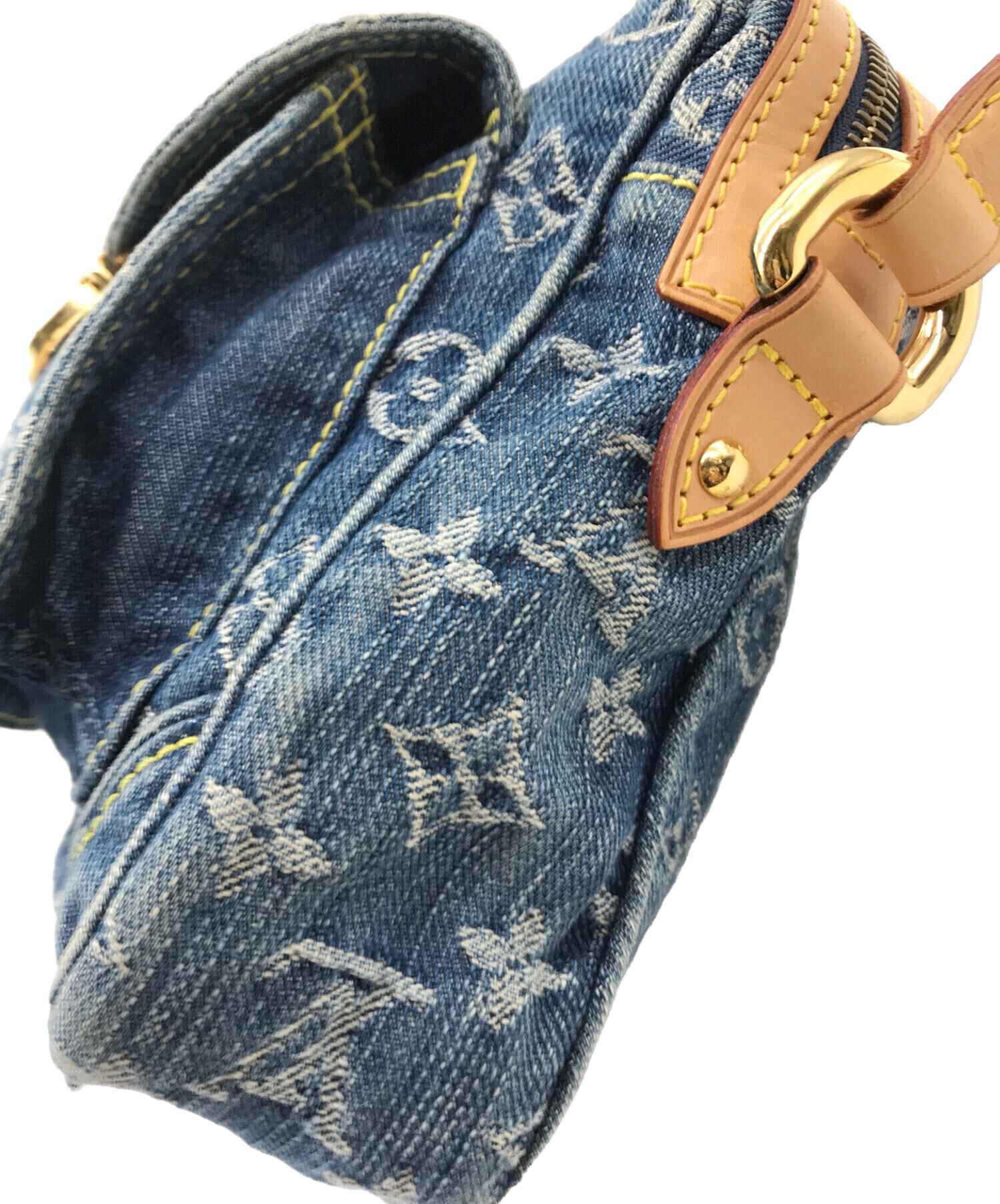 レア☆希少☆ルイヴィトン　モノグラム　デニム　カメラショルダーバック最終価格 中古・古着通販】LOUIS VUITTON (ルイ ヴィトン) モノグラムデニム