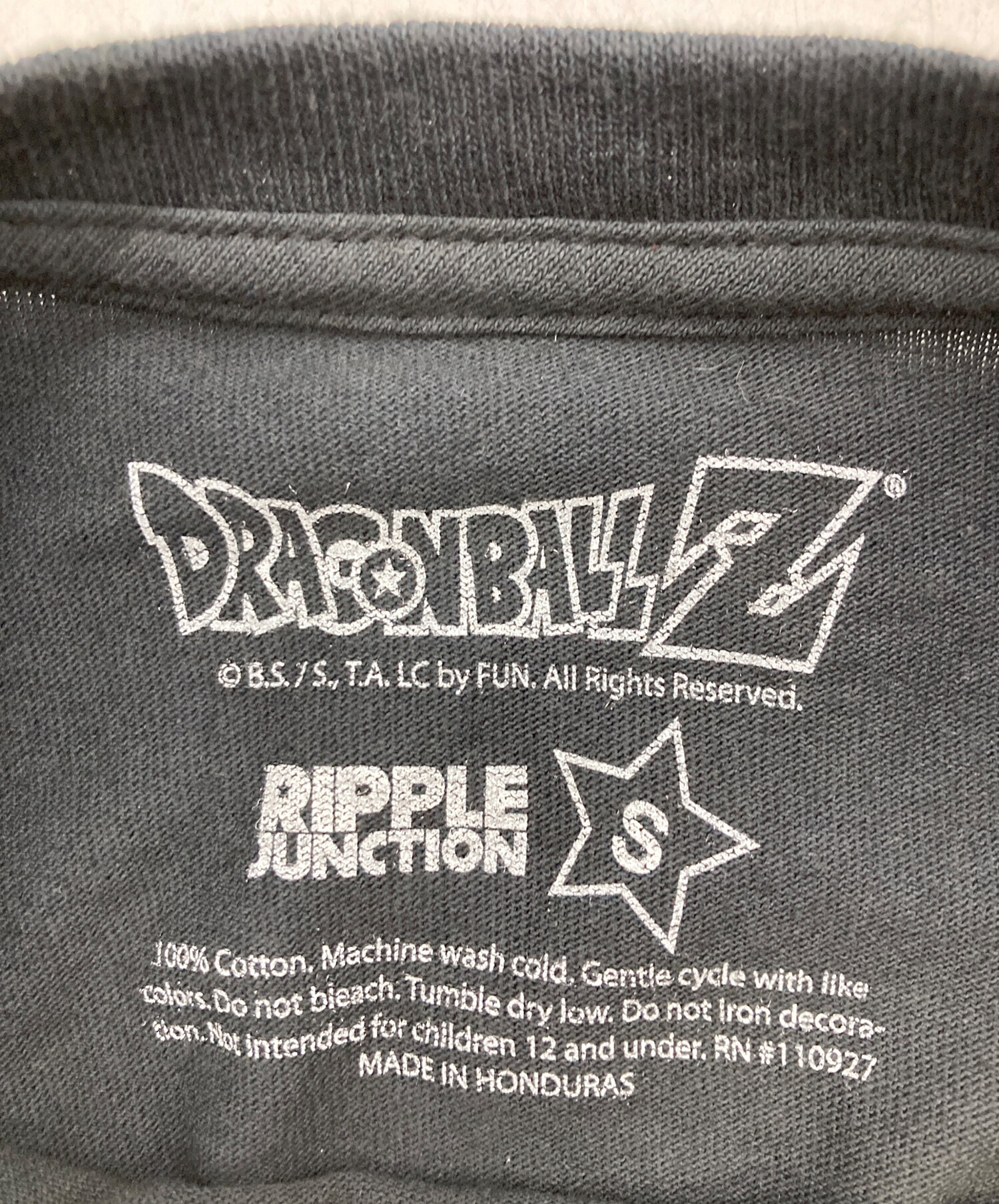 中古・古着通販】RIPPLE JUNCTION (リップルジャンクション) ドラゴンボールプリントTシャツ ブラック サイズ:S｜ブランド・古着通販  トレファク公式【TREFAC FASHION】スマホサイト