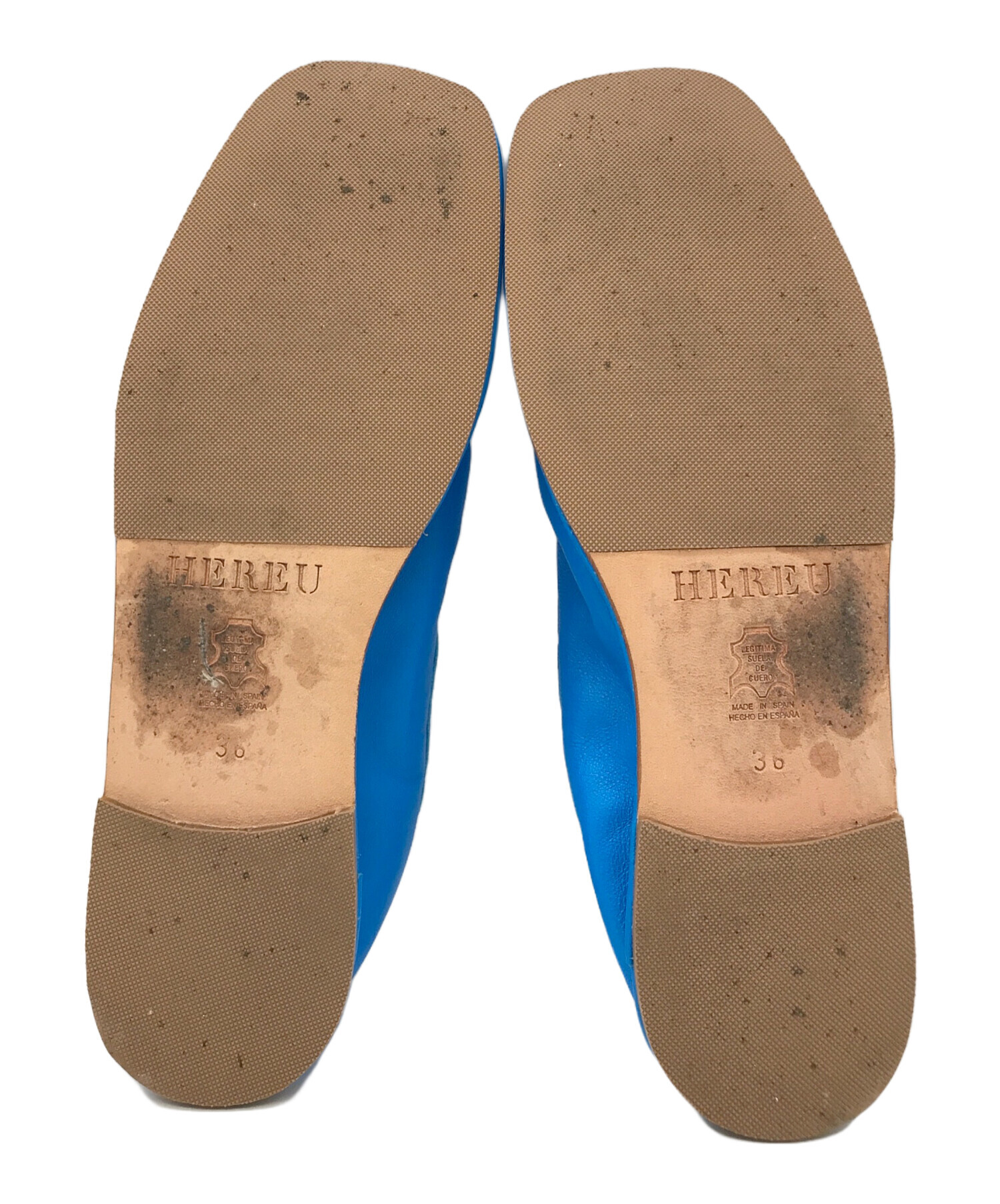 HEREU ヘリュー フラットシューズ サイズ38 ローファー ALBER HERALBE＊＊＊ | HEREU (Women