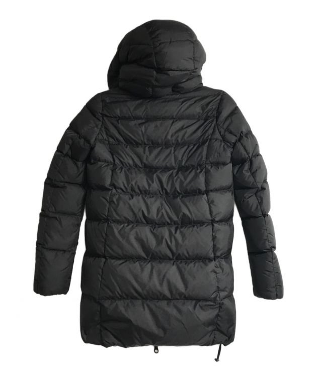 DUVETICA ブラック ロングダウンジャケット CARYSDUE 40 黒 中古・古着  