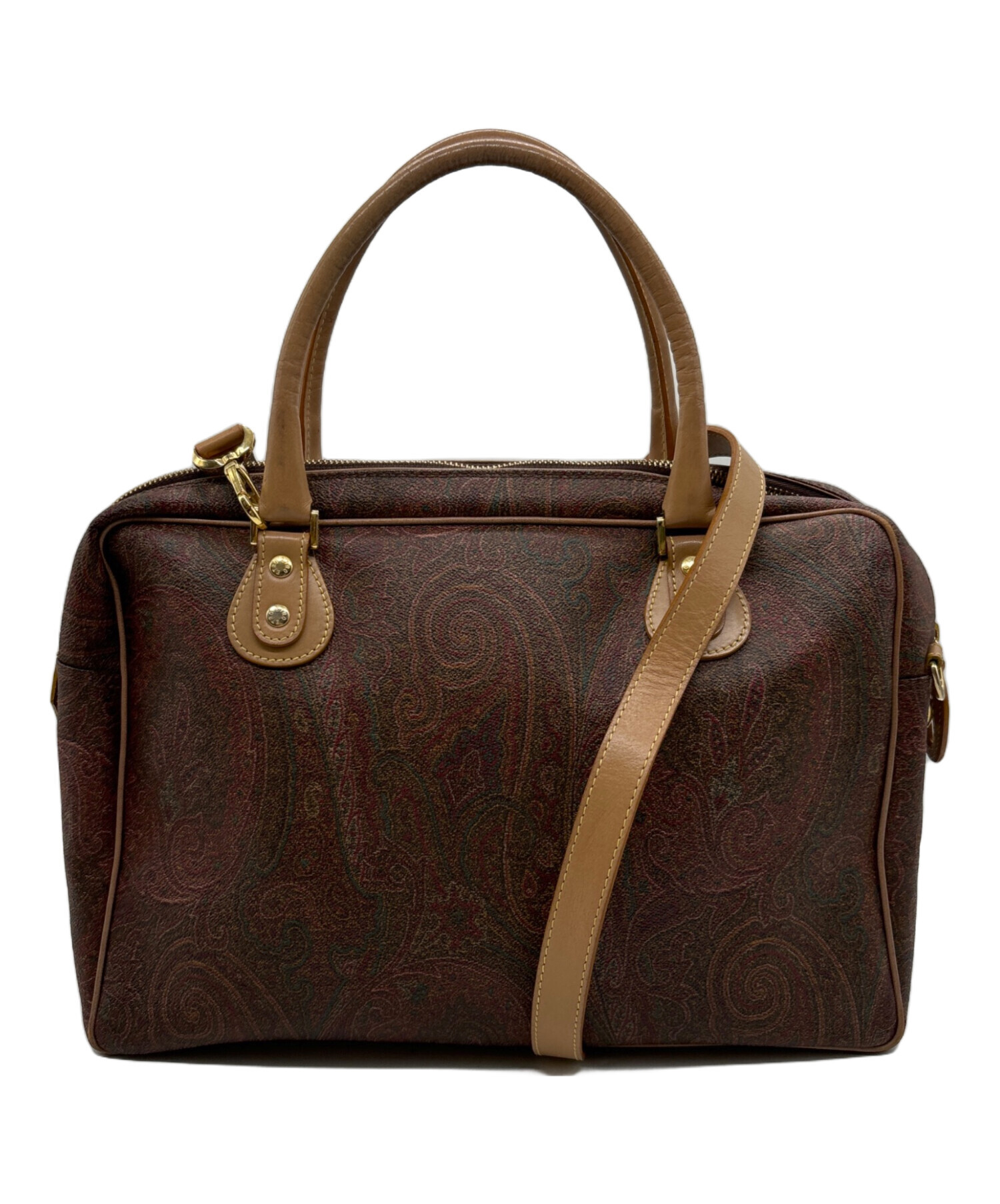 中古・古着通販】ETRO (エトロ) ペイズリー柄2WAYショルダーバッグ 