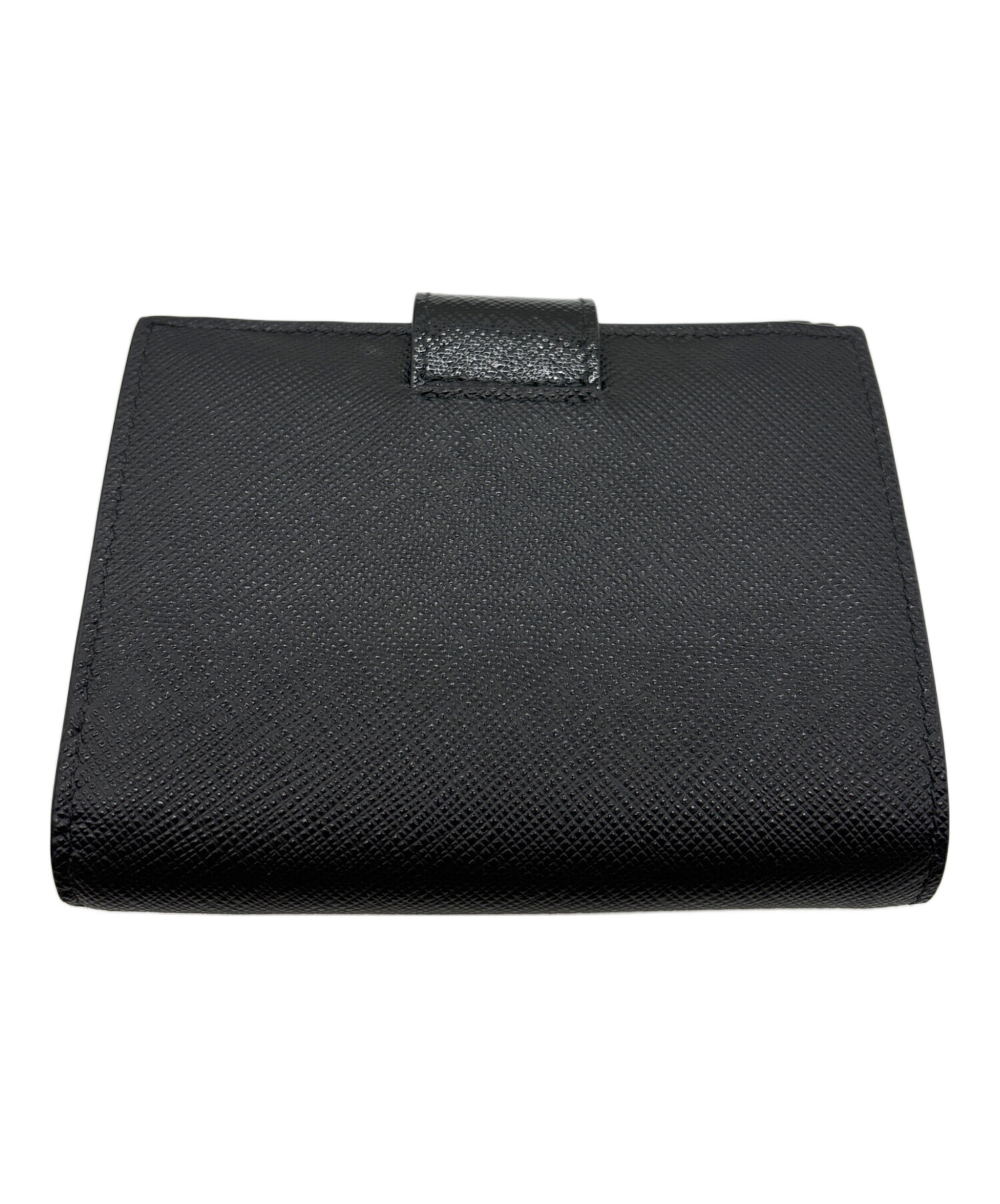 中古・古着通販】PRADA (プラダ) サフィアーノトライアングル ミニ財布 