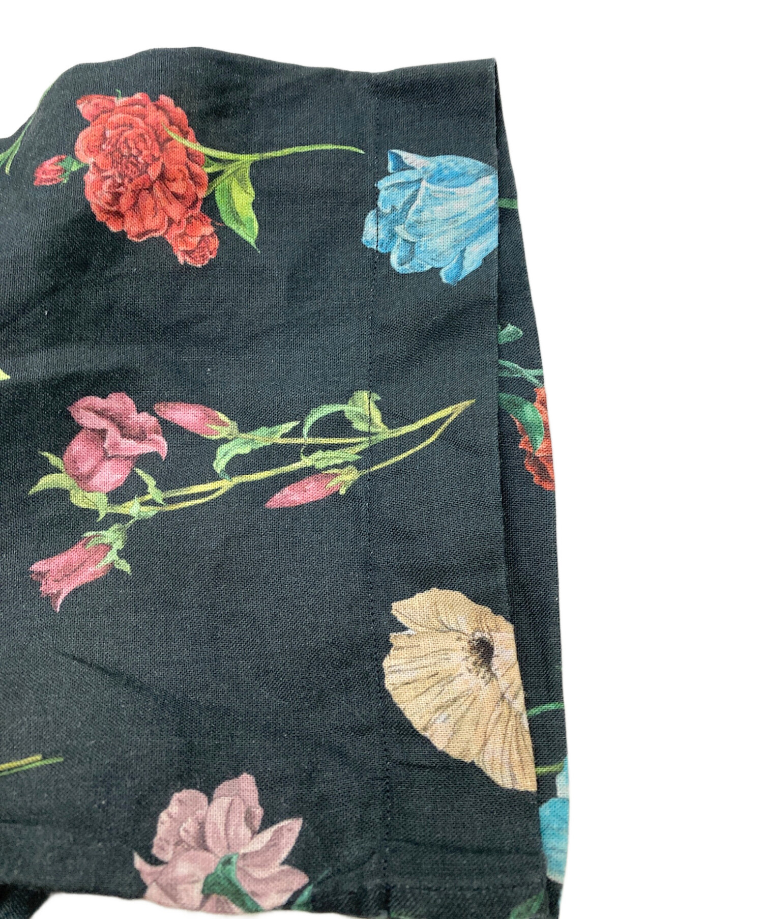 中古・古着通販】Paul Smith (ポールスミス) 花柄リネンオープンカラー