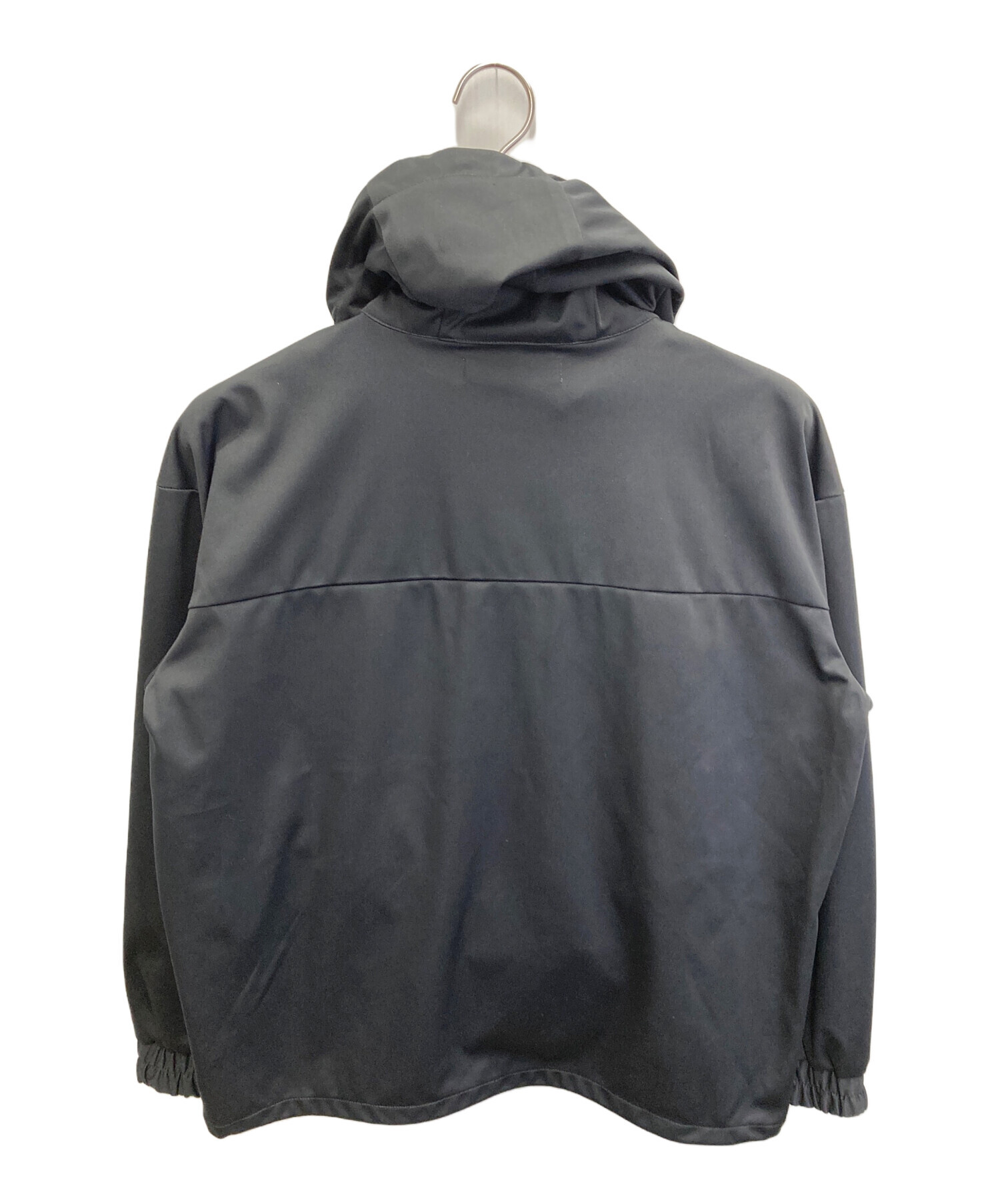 エゴザルスウェットパーカーモザイクタイルパーカブラックLサイズ