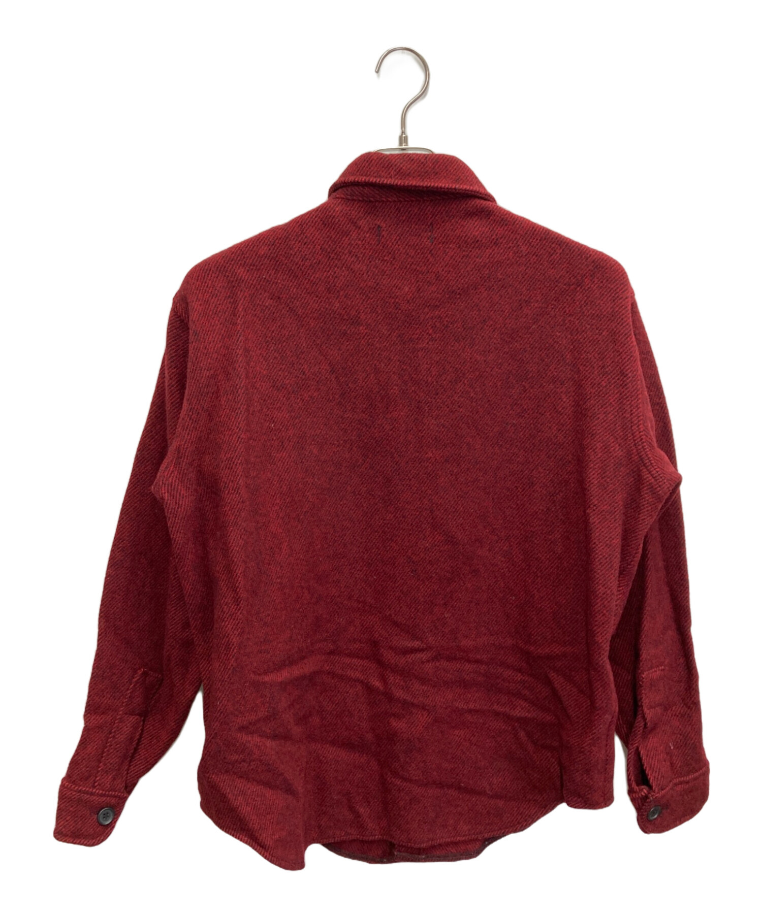 中古・古着通販】L.L.Bean (エルエルビーン) 80's ウールシャツ レッド