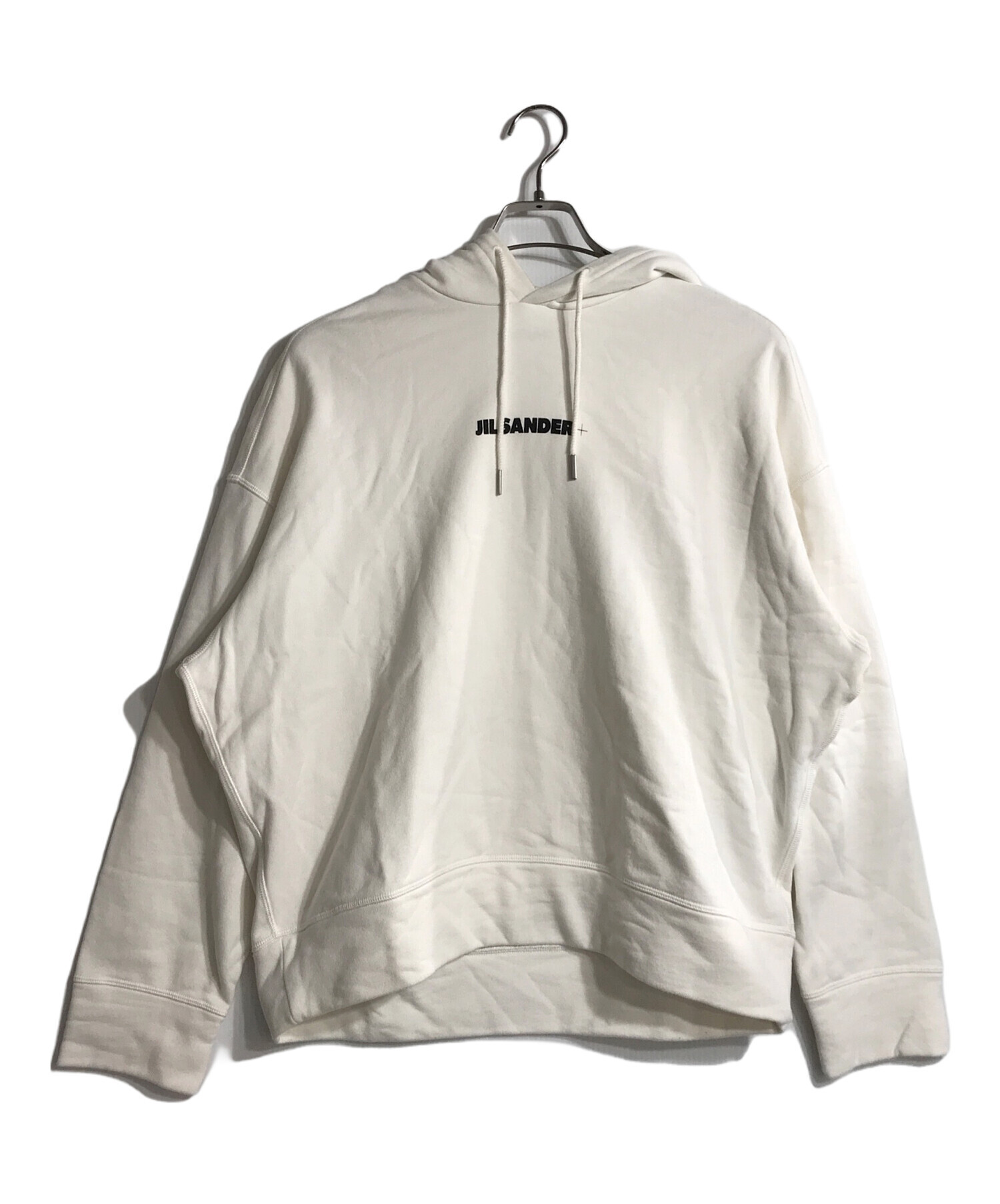 中古・古着通販】JIL SANDER (ジルサンダー) ロゴプルオーバーパーカー 