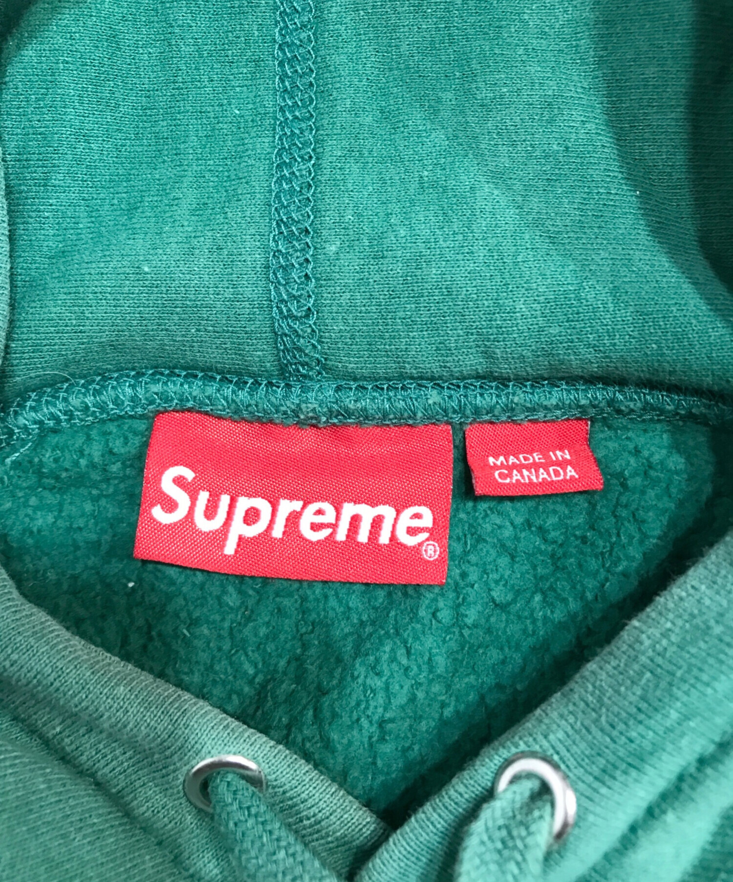 中古・古着通販】Supreme (シュプリーム) Motion Logo Hooded グリーン 