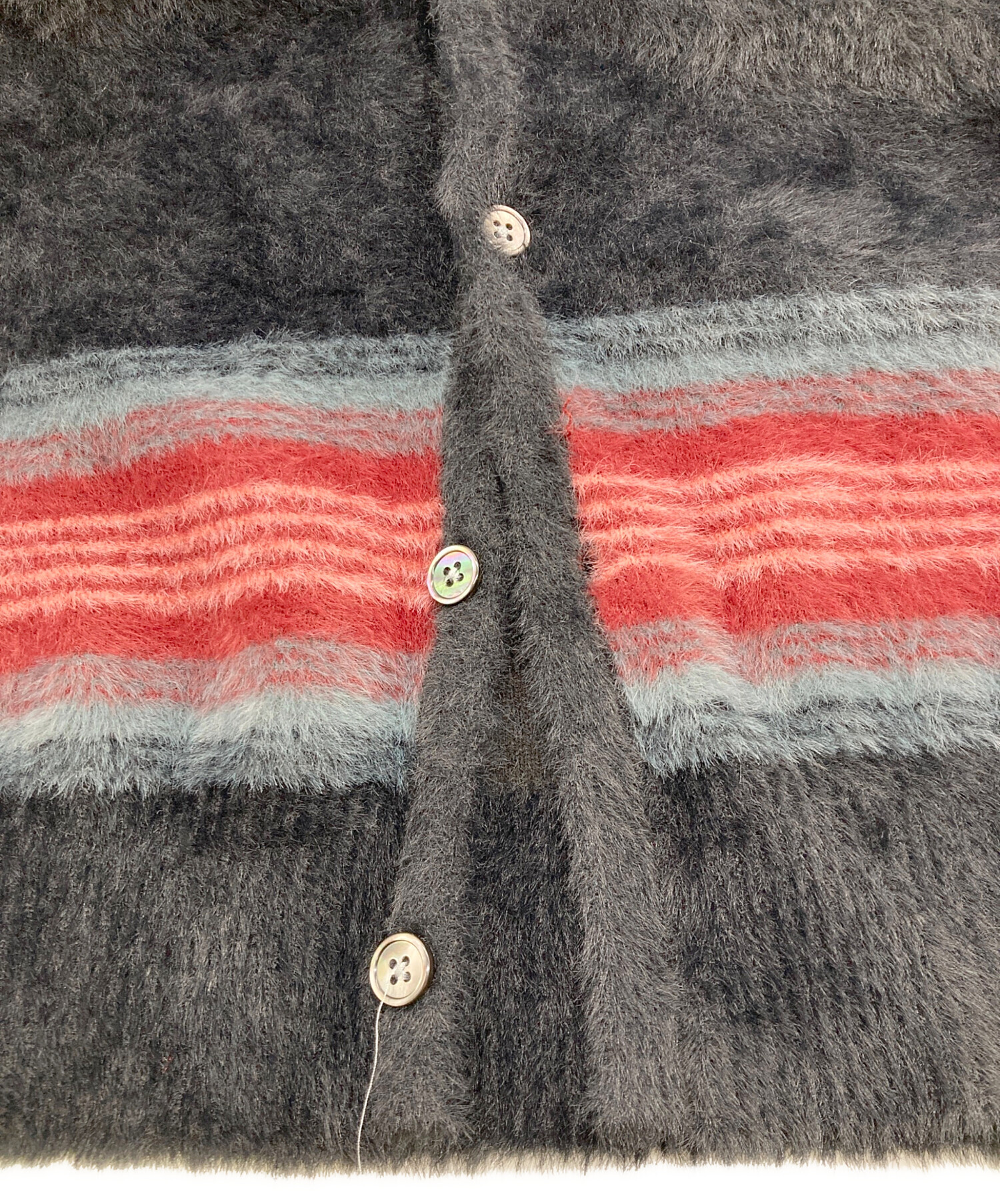 中古・古着通販】stussy (ステューシー) シャギーニットカーディガン