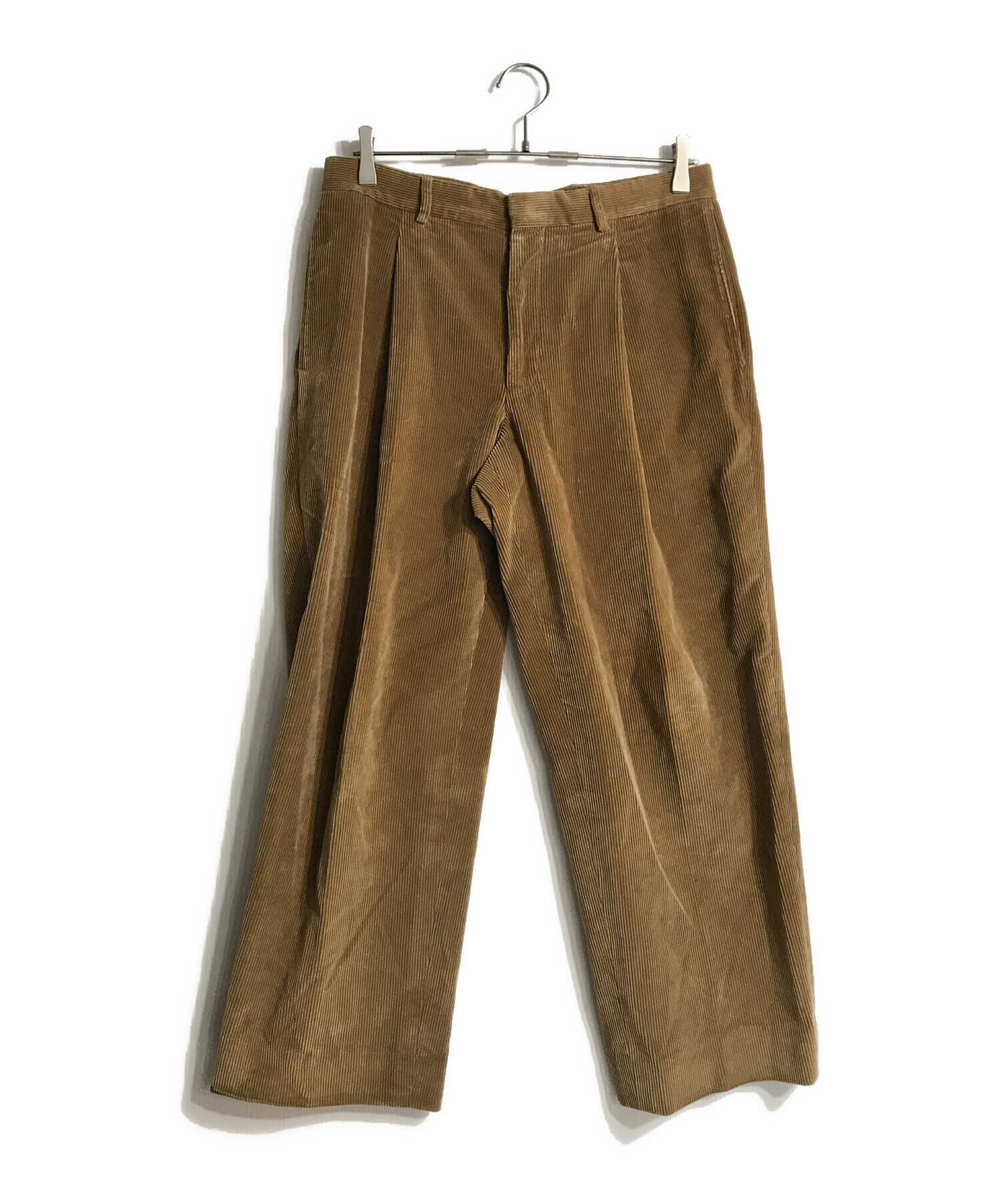 中古・古着通販】E.TAUTZ (イートーツ) 1タックコーデュロイパンツ 