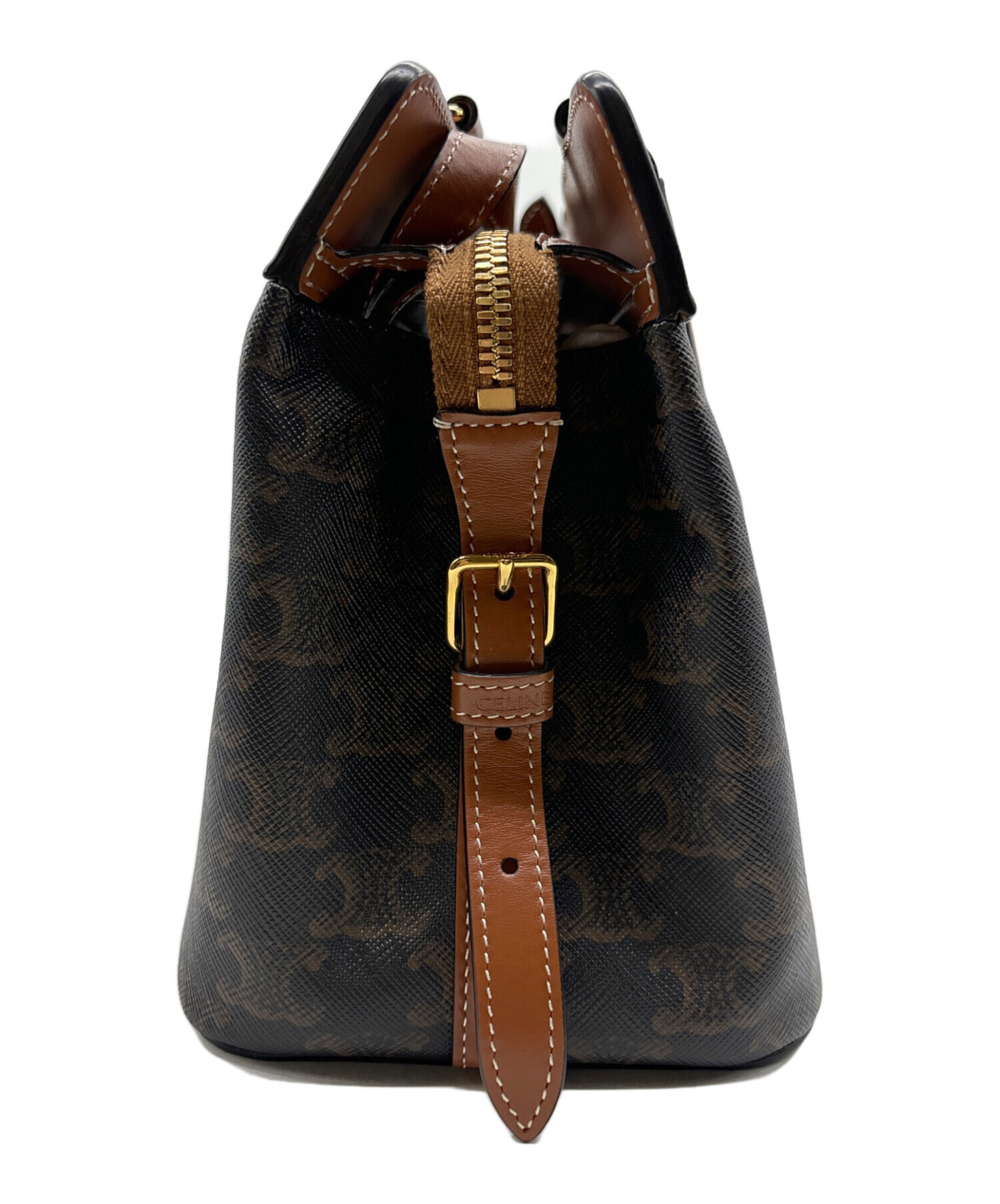 中古・古着通販】CELINE (セリーヌ) トリオンフ キャンバス スモール