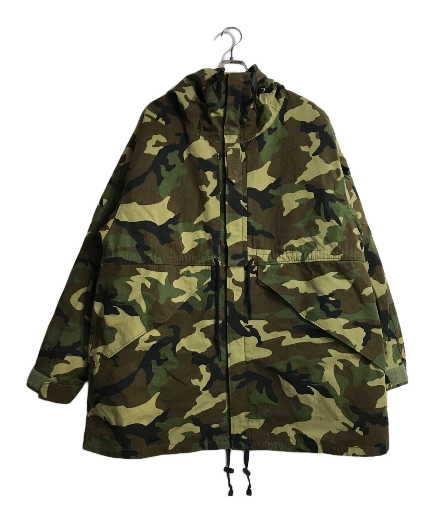 中古・古着通販】BEAMS (ビームス) 3WAY ビッグECWCS パーカ カーキ 