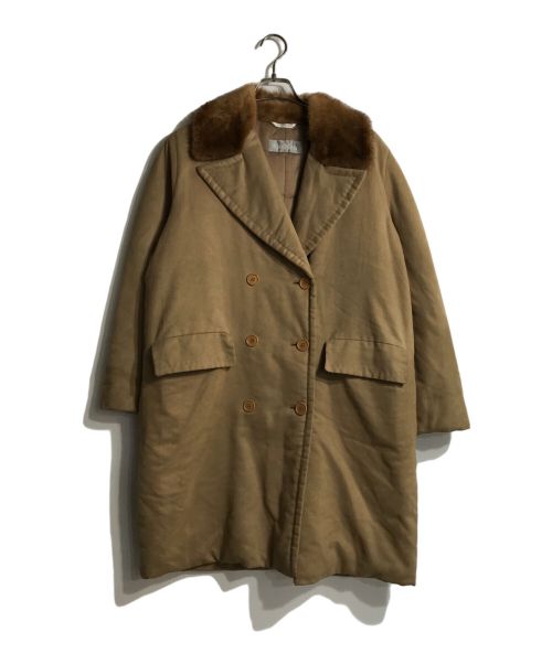 中古・古着通販】MaxMara (マックスマーラ) 中綿ダブルコート ベージュ