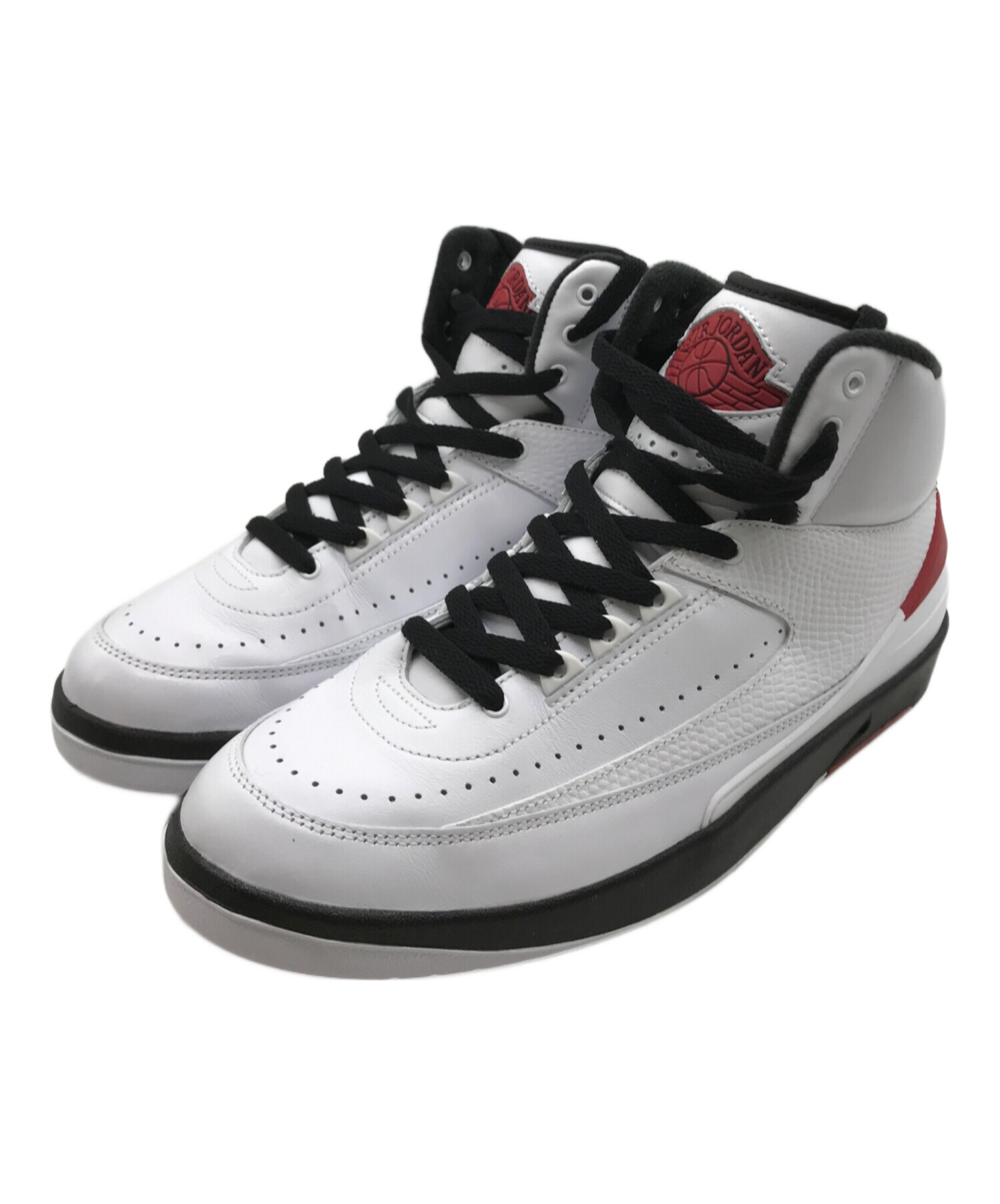 中古・古着通販】NIKE (ナイキ) AIR JORDAN 2 RETRO CHICAGO ホワイト 