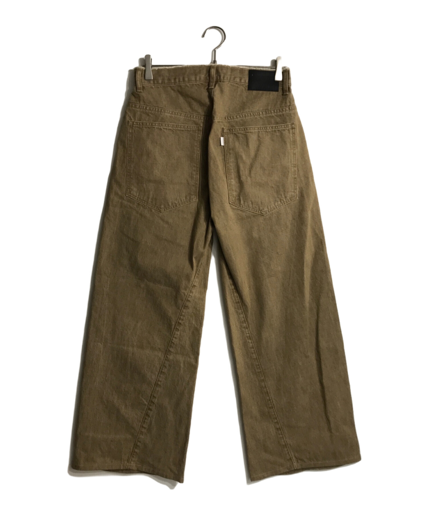 中古・古着通販】Jieda (ジエダ) USED 3D BAGGY DENIM ベージュ サイズ