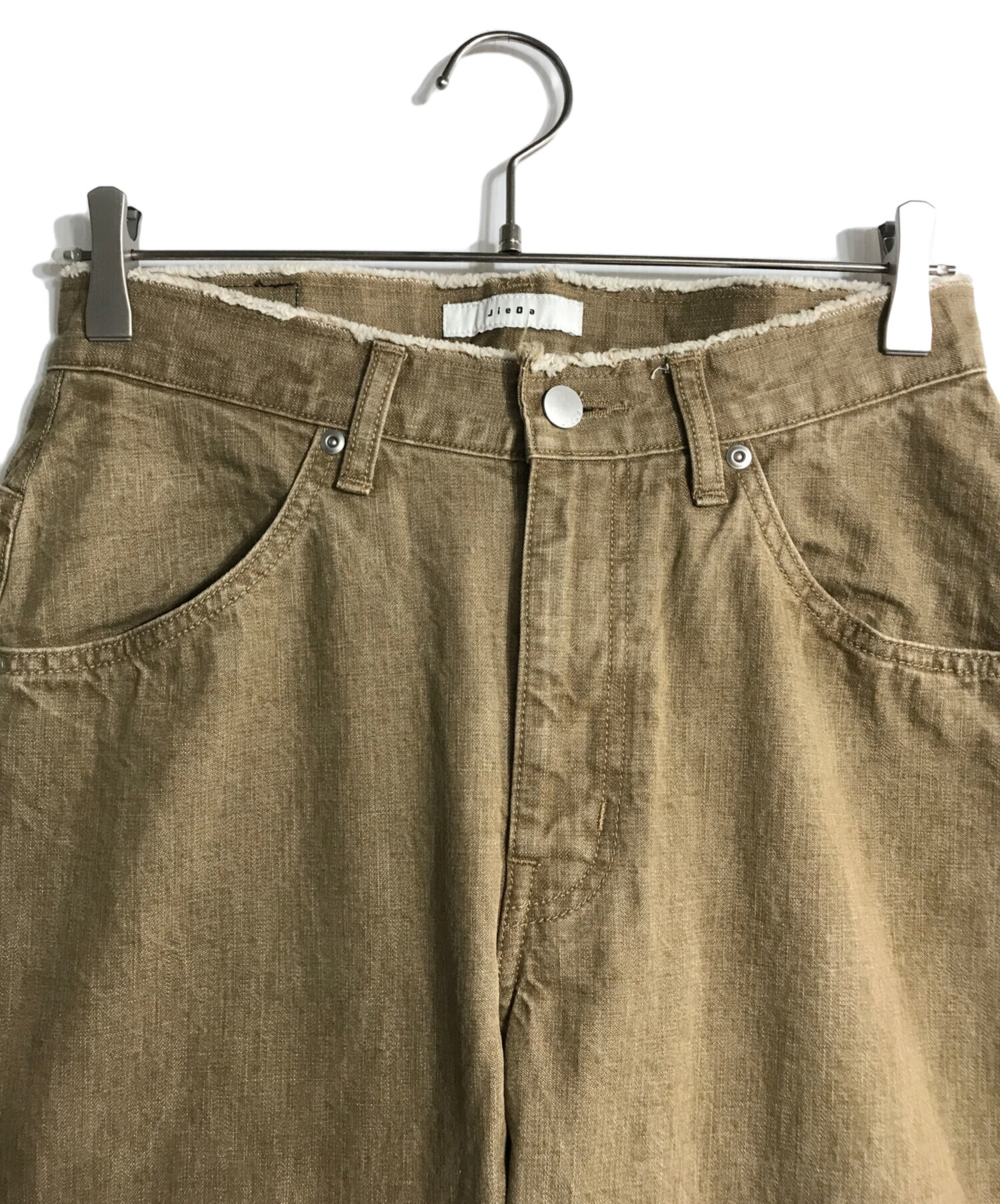 中古・古着通販】Jieda (ジエダ) USED 3D BAGGY DENIM ベージュ サイズ 
