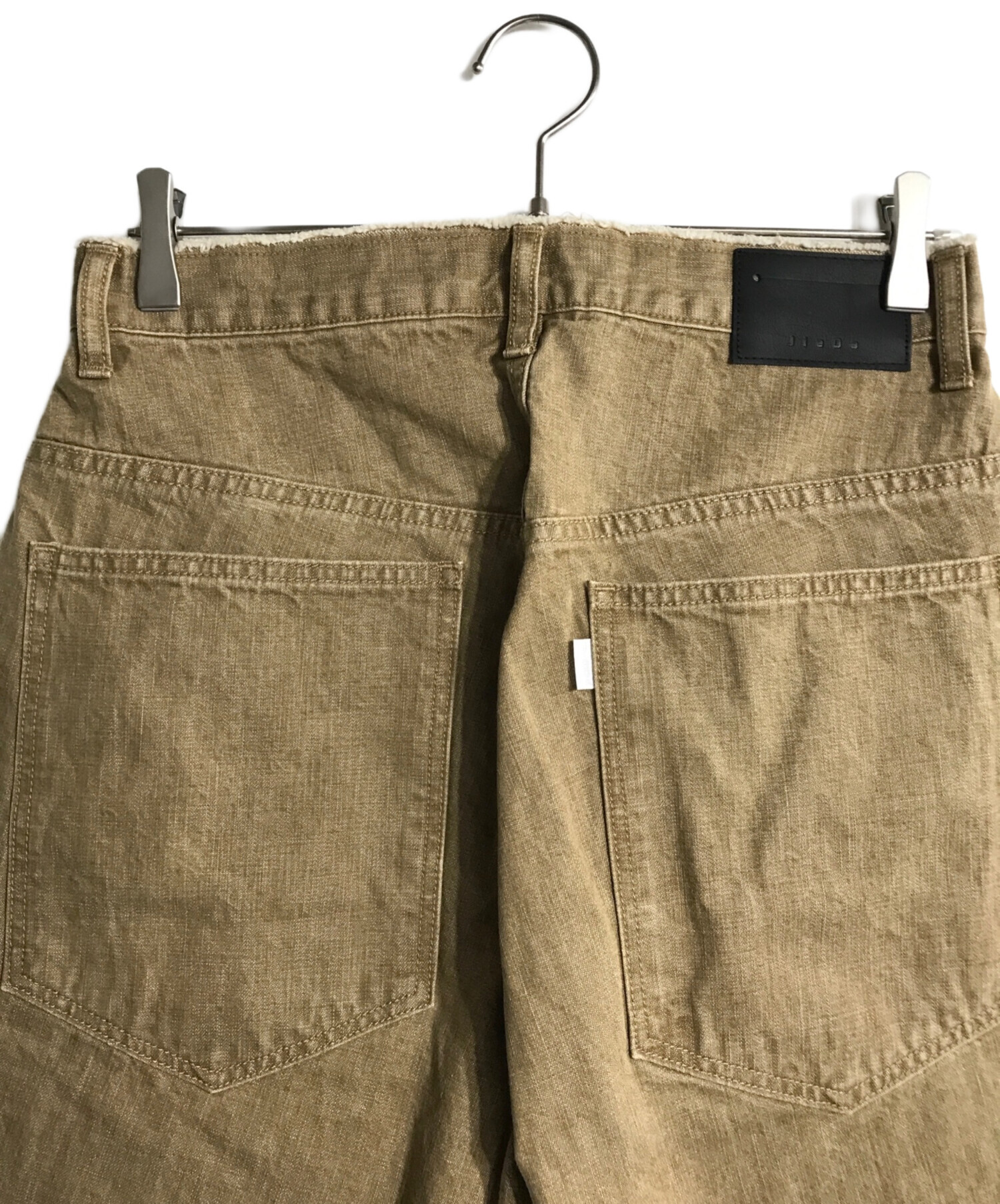 中古・古着通販】Jieda (ジエダ) USED 3D BAGGY DENIM ベージュ サイズ