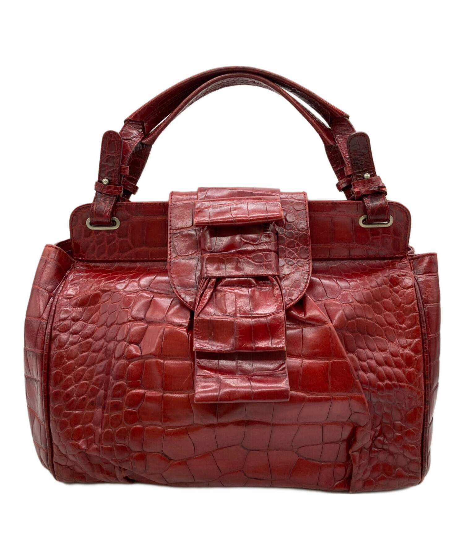 中古・古着通販】FURLA (フルラ) ハンドバッグ レッド｜ブランド・古着 