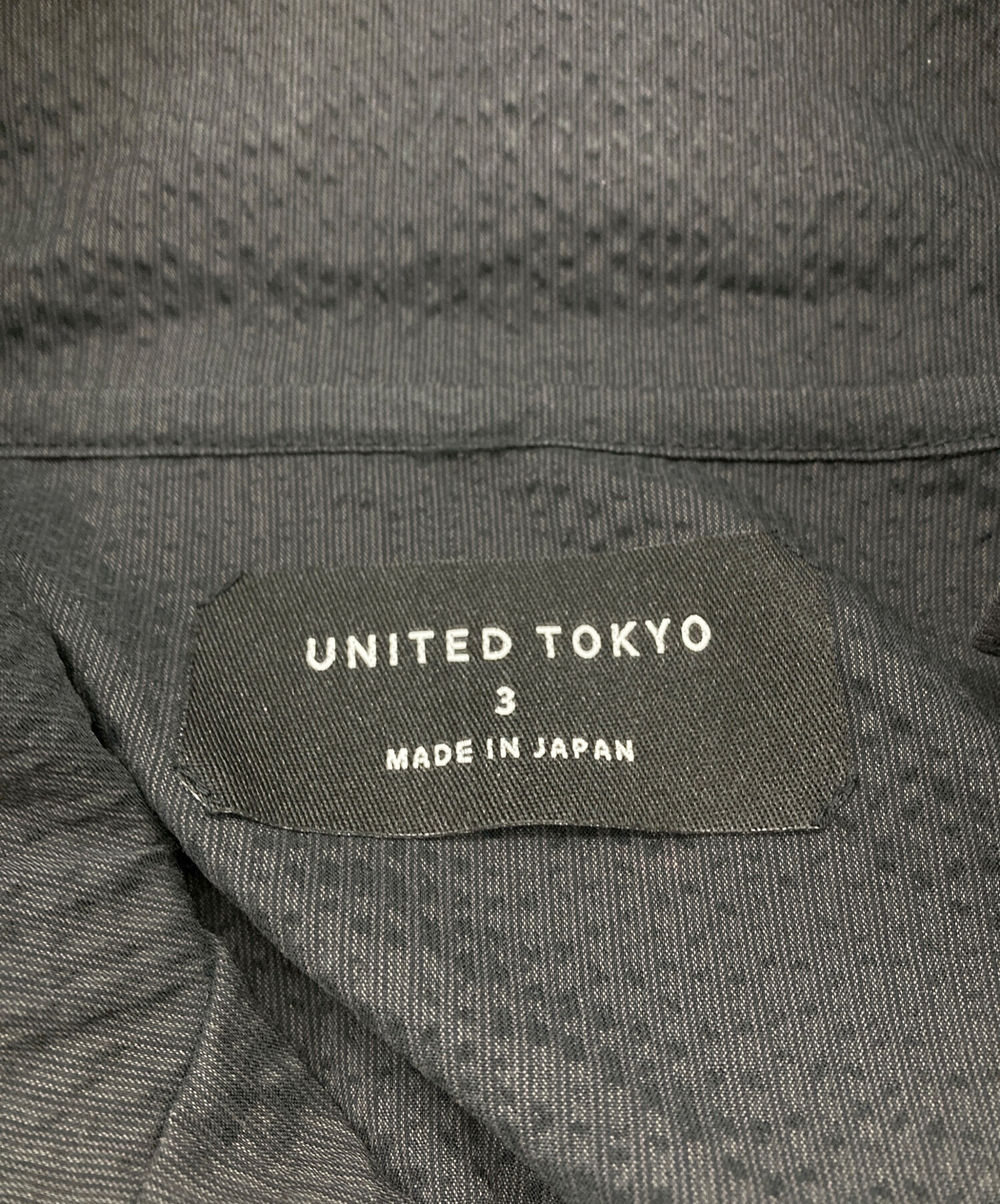 中古・古着通販】UNITED TOKYO (ユナイテッドトーキョー) シアサッカー 