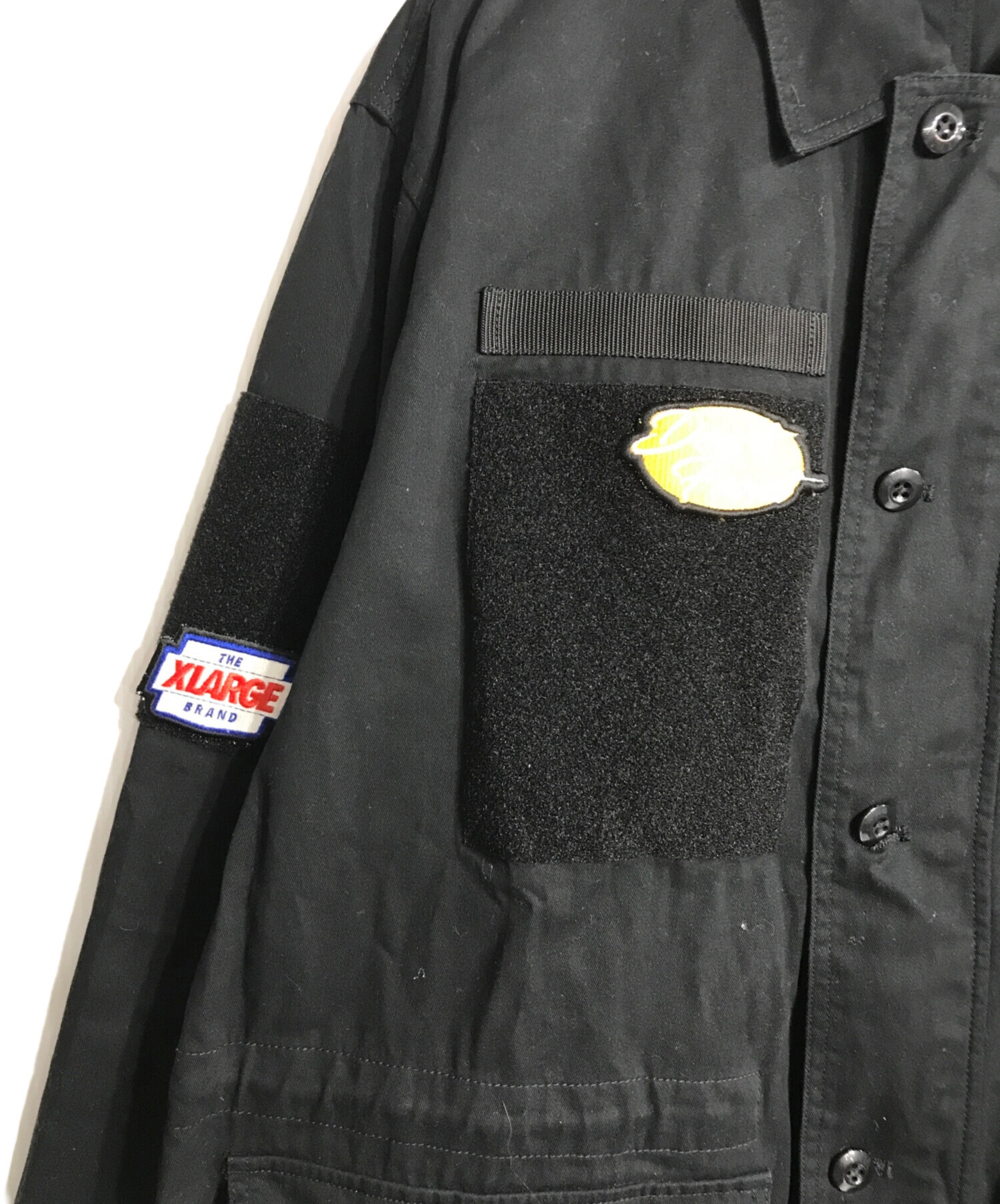 中古・古着通販】X-LARGE (エクストララージ) PATCHED MILITARY JACKET 