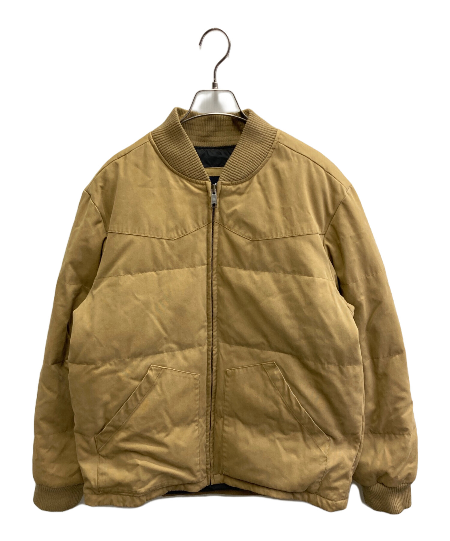   ベージュ ダウンジャケット 中古・古着通販】GAP (ギャップ) 00's ダウンジャケット ベージュ