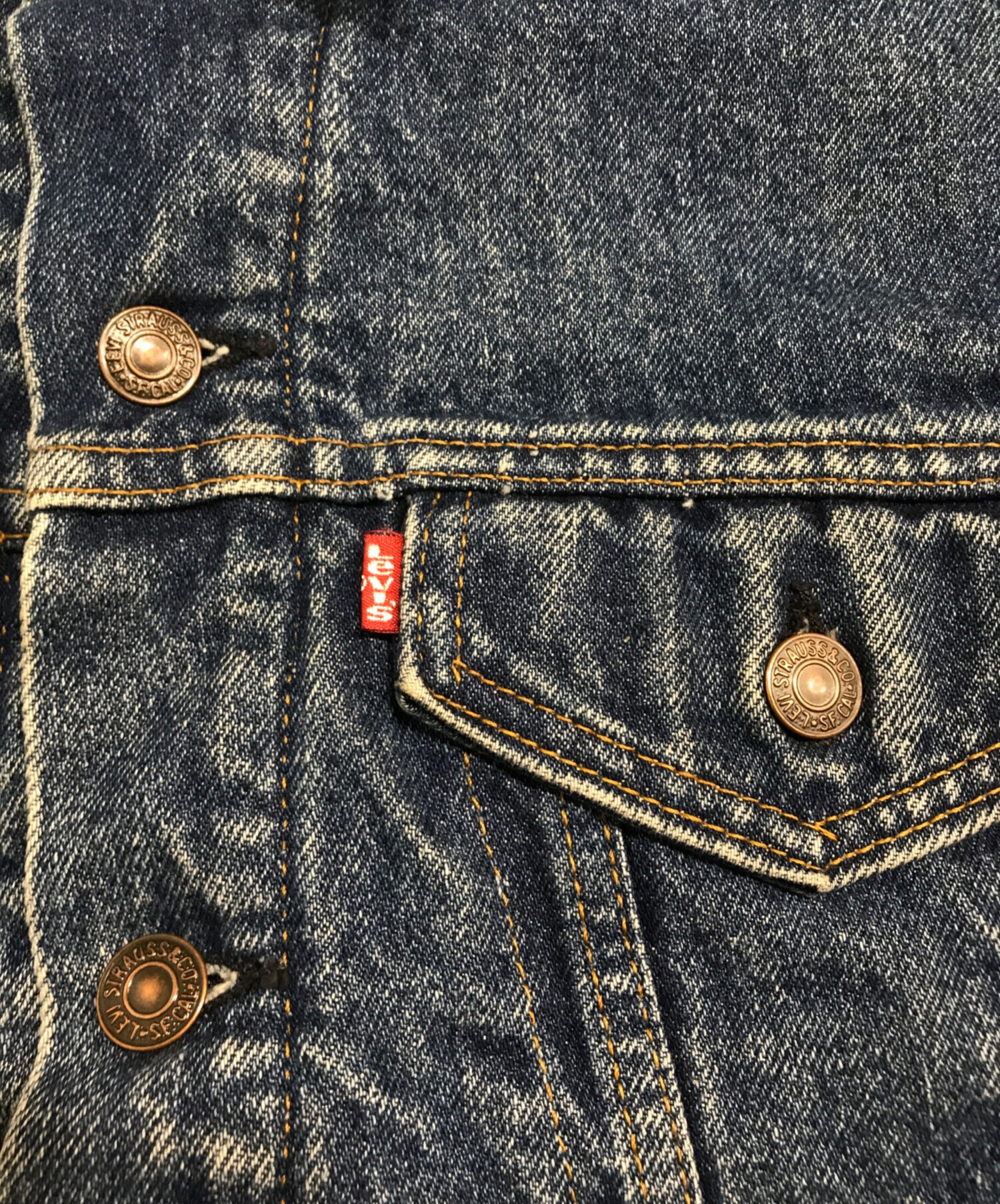 中古・古着通販】LEVI'S (リーバイス) 70506 裏地ブランケット付デニム