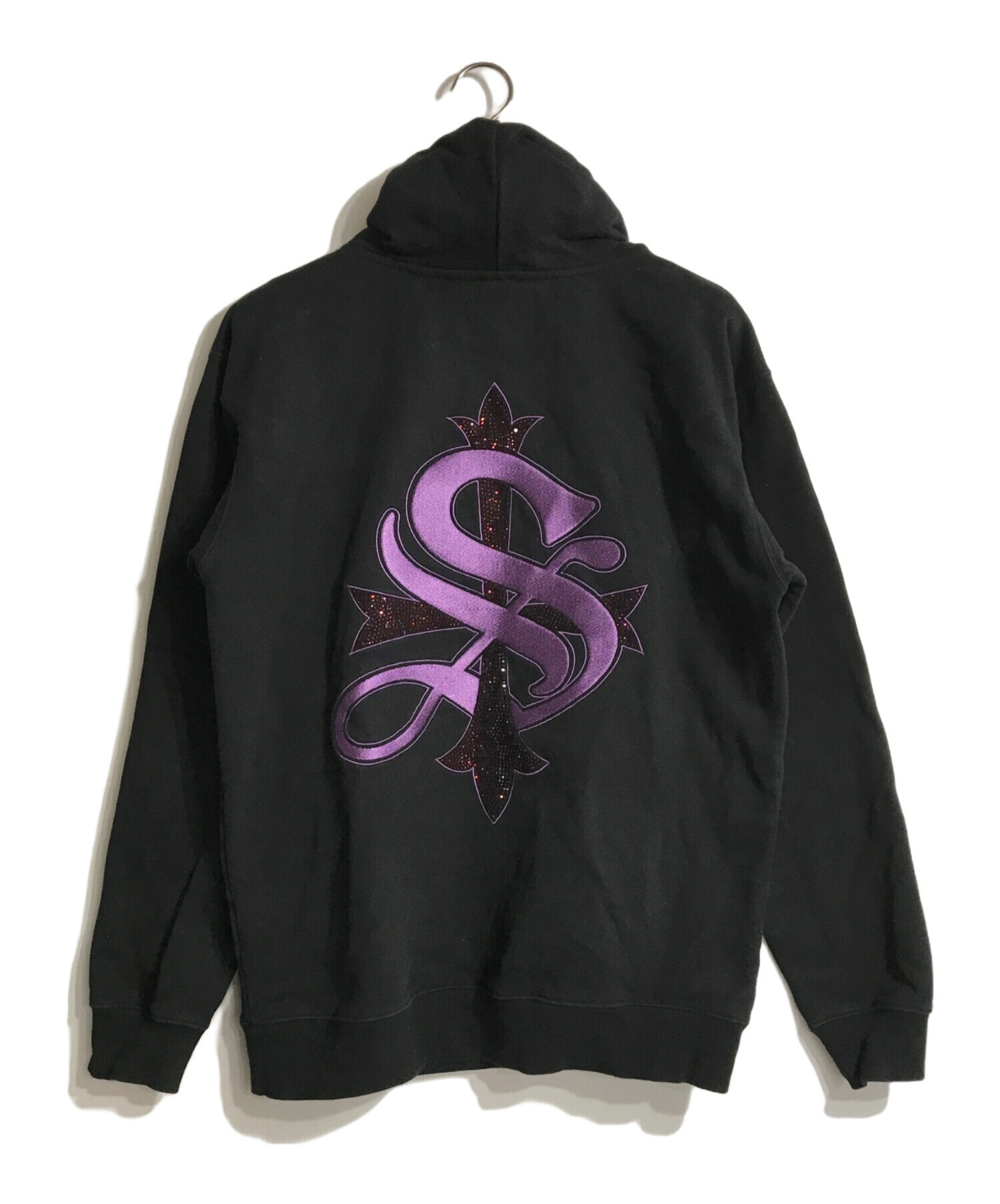 中古・古着通販】SUPPLIER (サプライヤー) Cross Logo Hoodie ブラック 