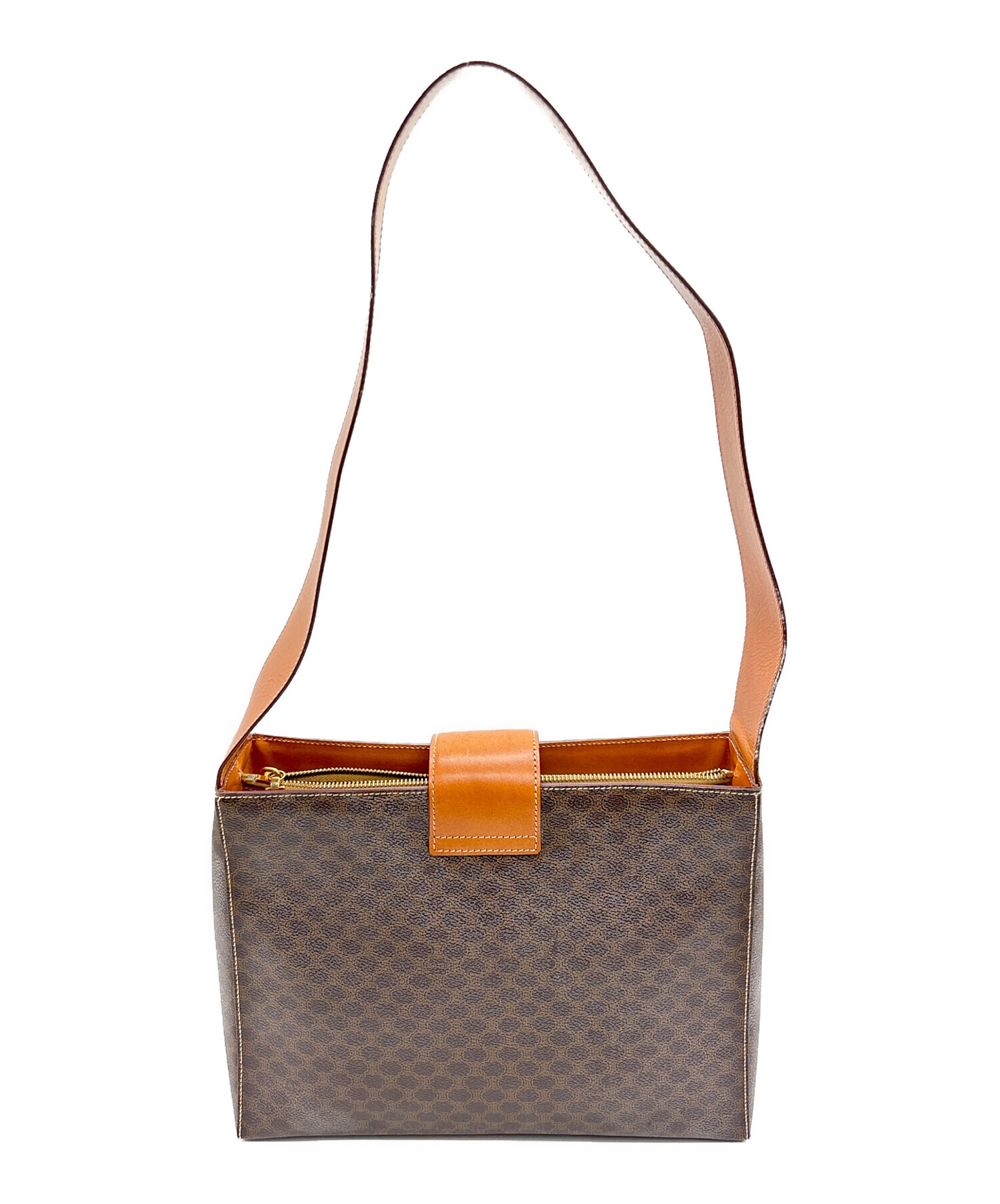 中古・古着通販】CELINE (セリーヌ) マカダムトリオンフトートバッグ