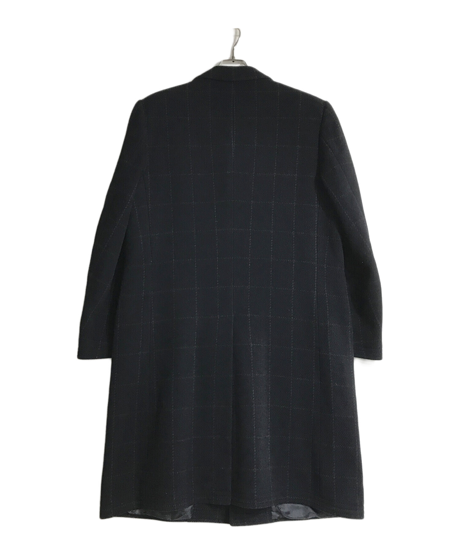 中古・古着通販】HERMES (エルメス) カシミヤ混チェスターコート 中古・古着通販】HERMES (エルメス) カシミヤ混チェスターコート